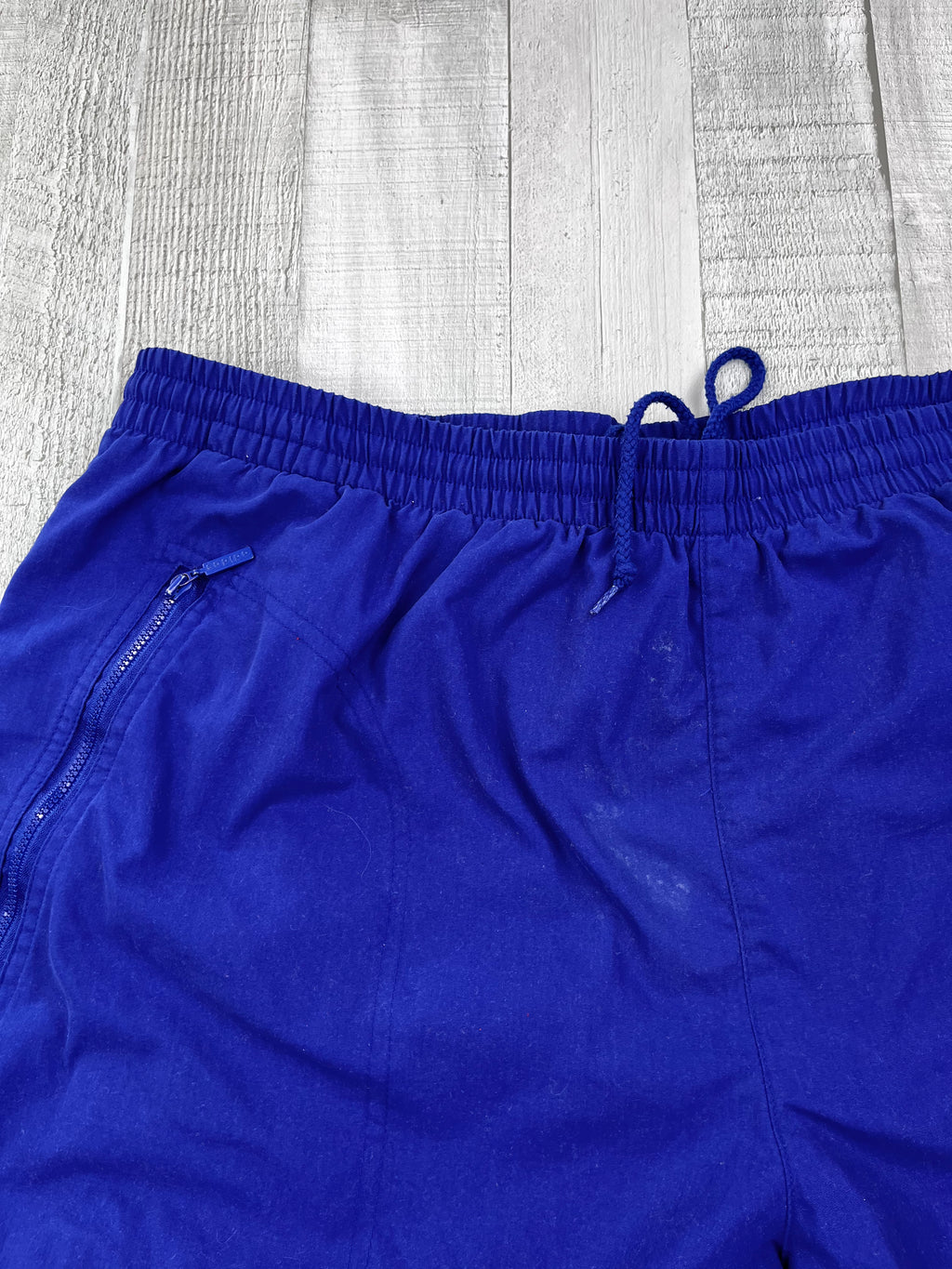 Adidas Vintage Trainingsanzug ATP Tour 90s Blau Weiß Muster XL