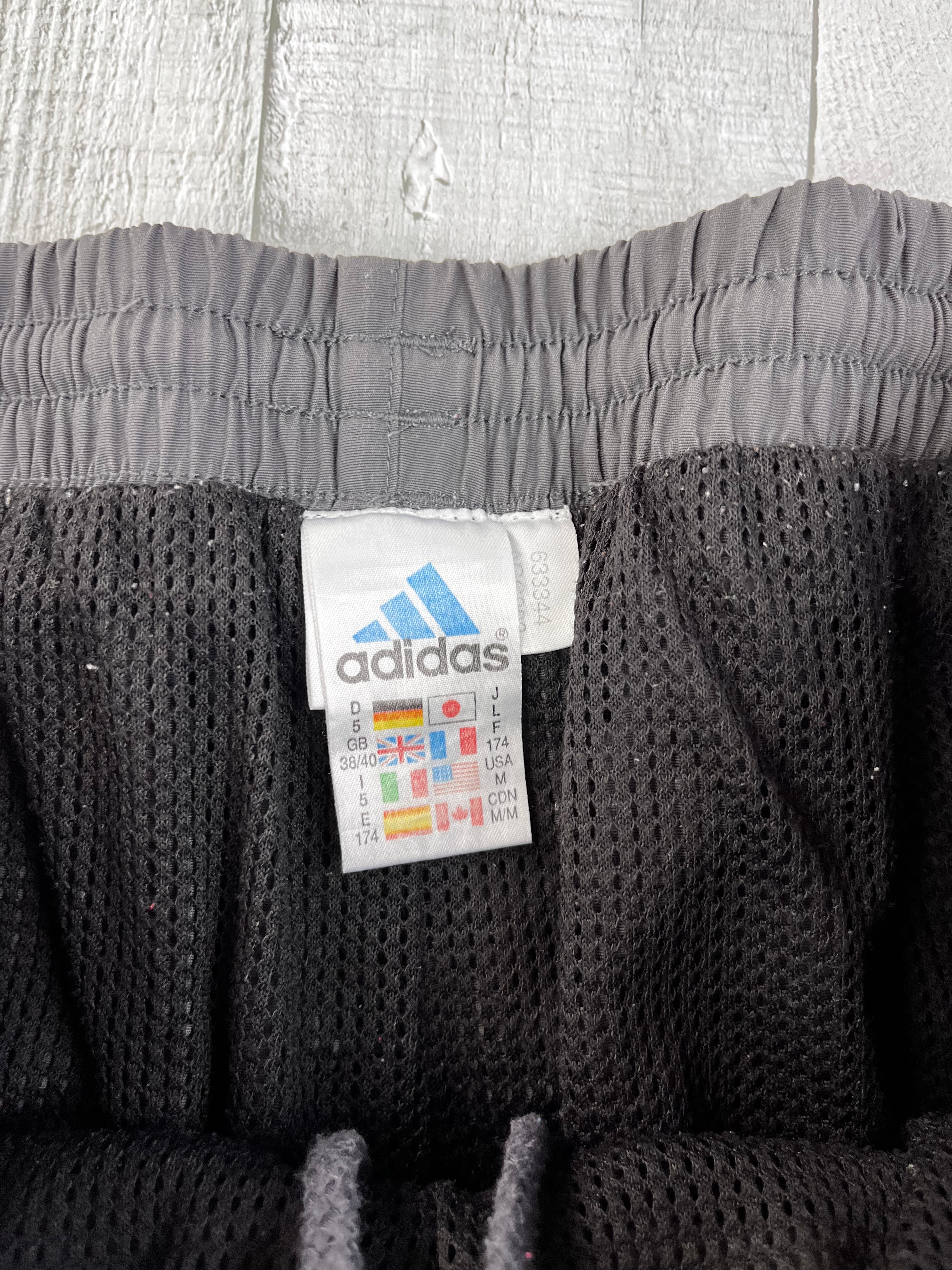 Adidas Vintage Trainingsanzug 90s Beige Dunkelgrau M