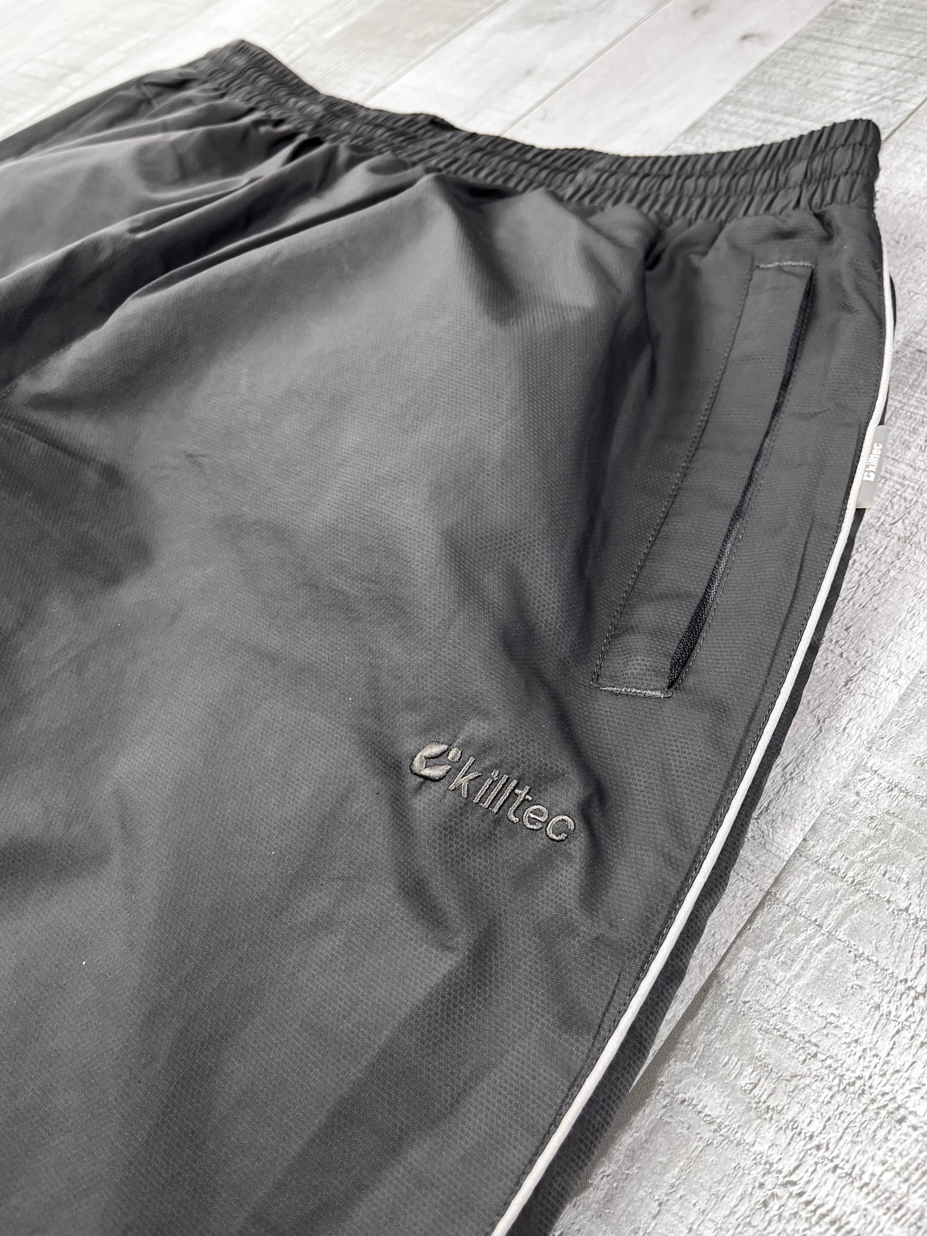 Killtec Vintage Trainingsanzug 90s Grau Orange L