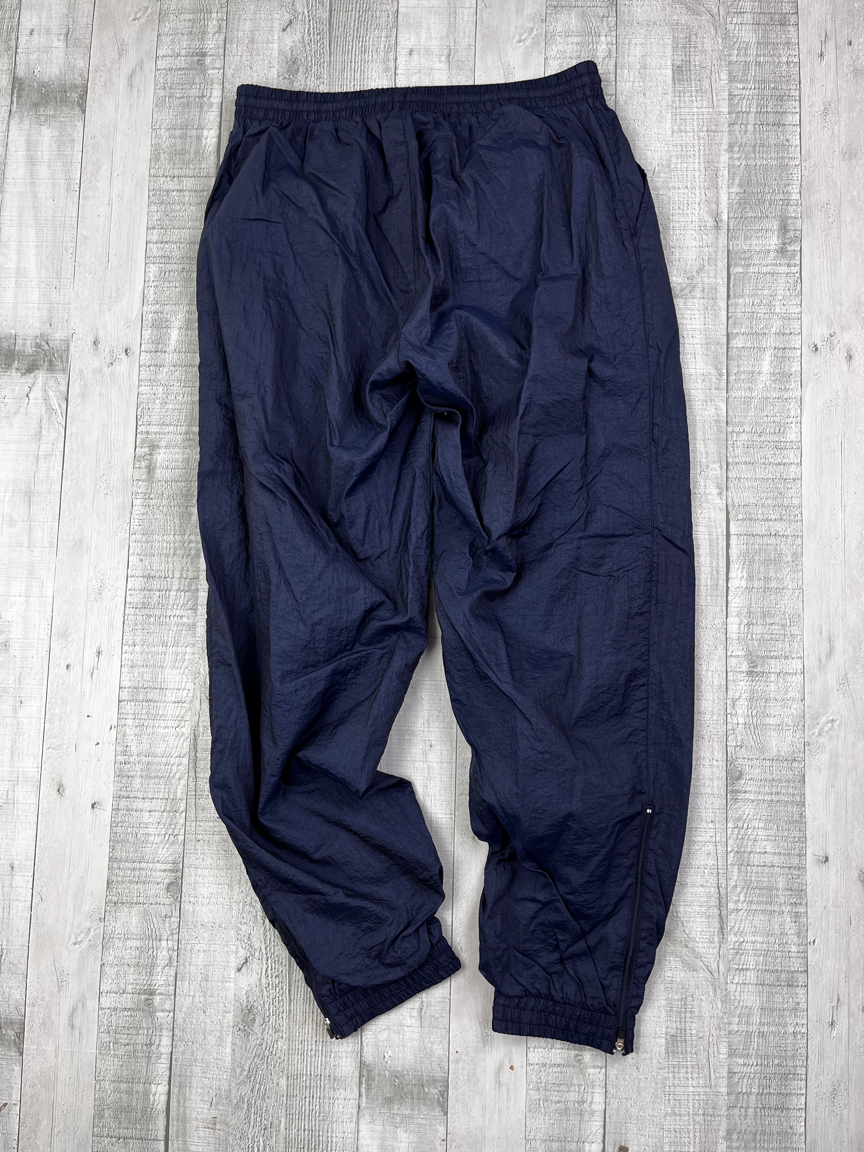 Puma Vintage Trainingsanzug 90s Dunkelblau Weiß Türkis S