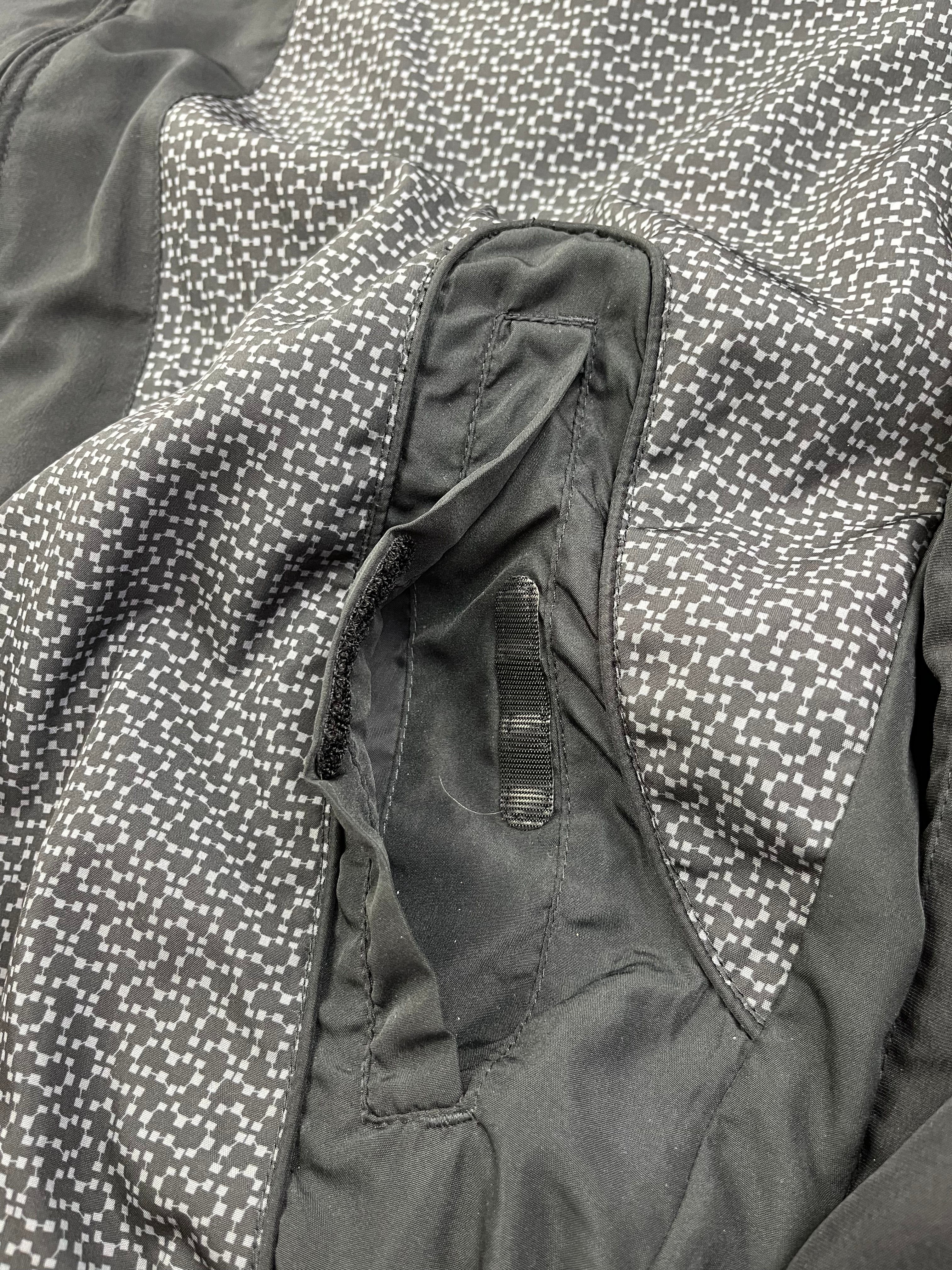 Nike Air 360 Vintage Trainingsanzug Reflective Y2K Schwarz Grau L