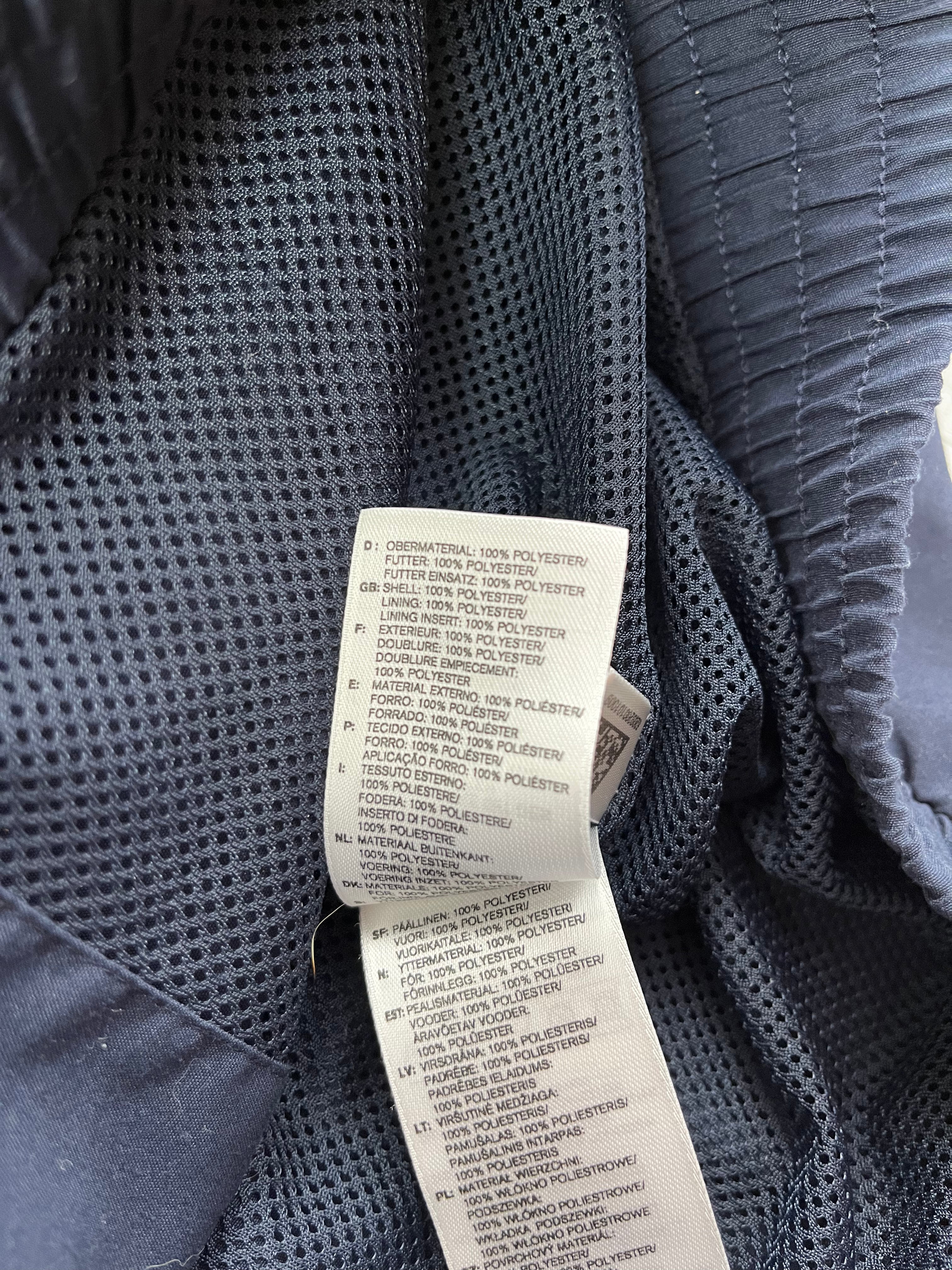 Adidas Vintage Trainingsjacke Dunkelblau Grau XXL