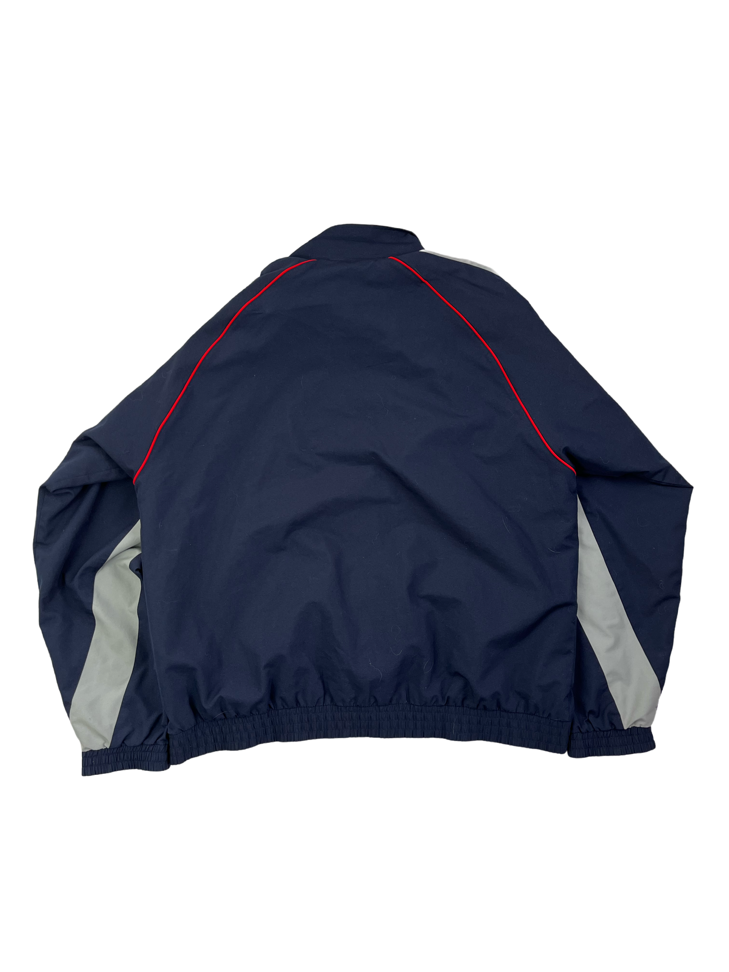 Adidas Vintage Trainingsjacke Dunkelblau Grau XXL