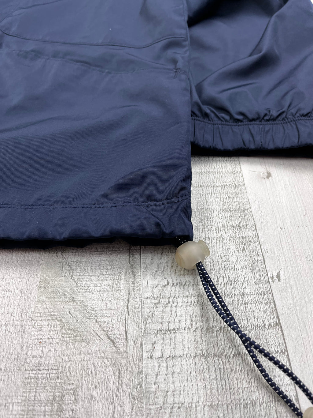 Nike Vintage Trainingsjacke Y2K Marineblau Weiß XL