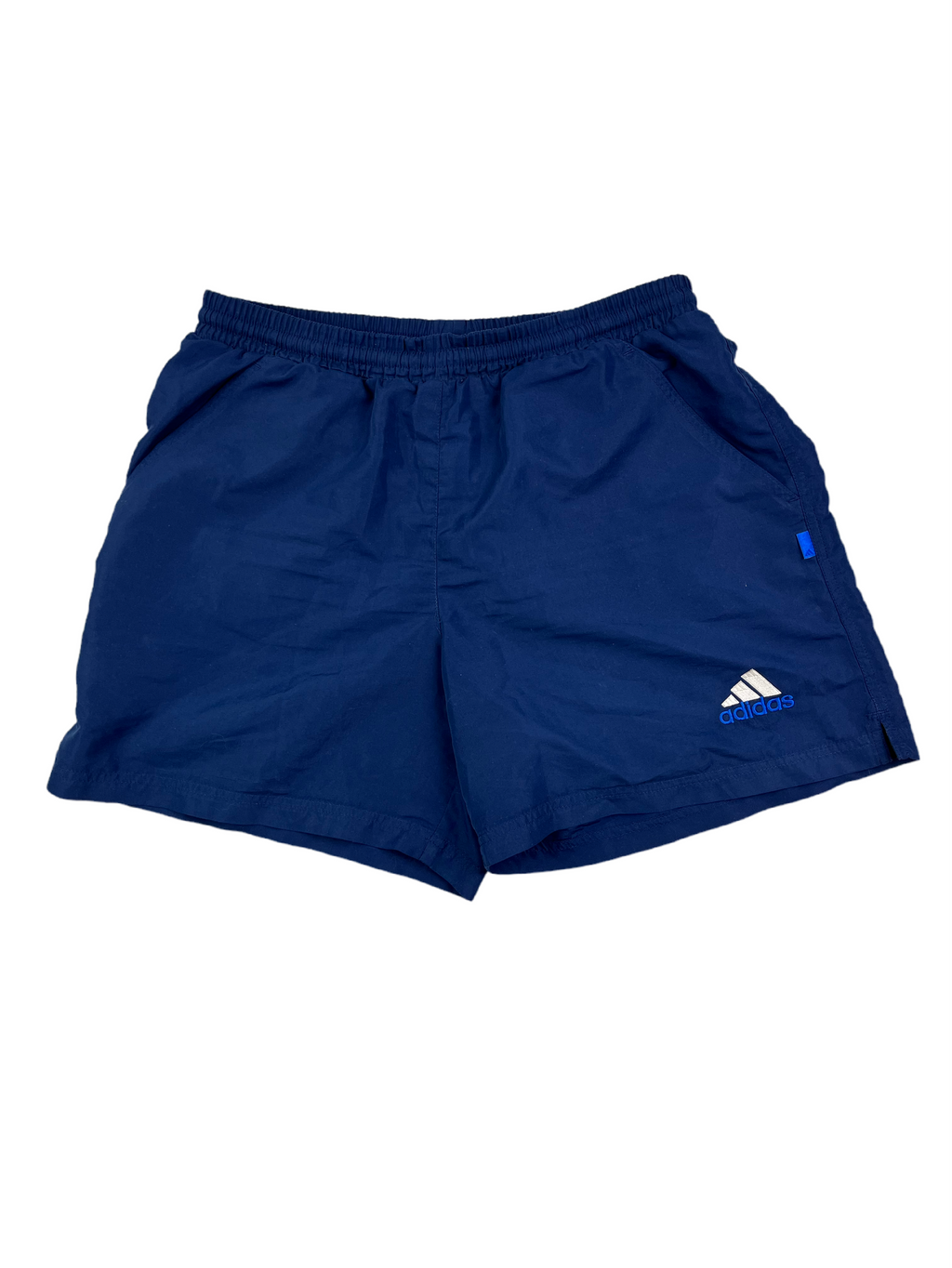 Adidas Vintage Badehose Sommer 90s Dunkelblau M