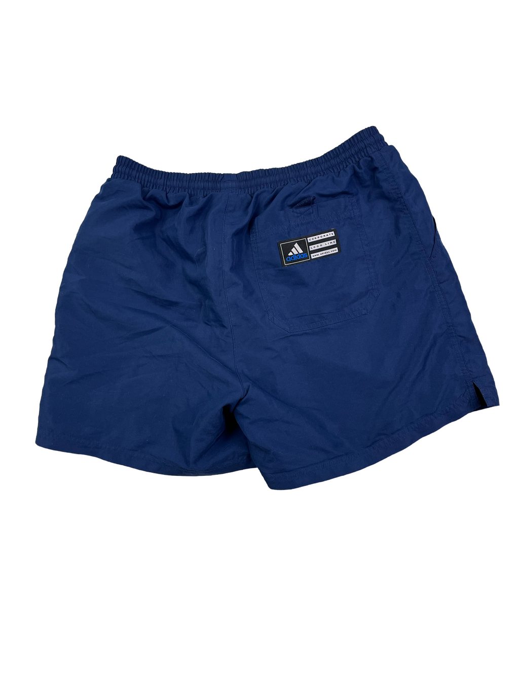 Adidas Vintage Badehose Sommer 90s Dunkelblau M