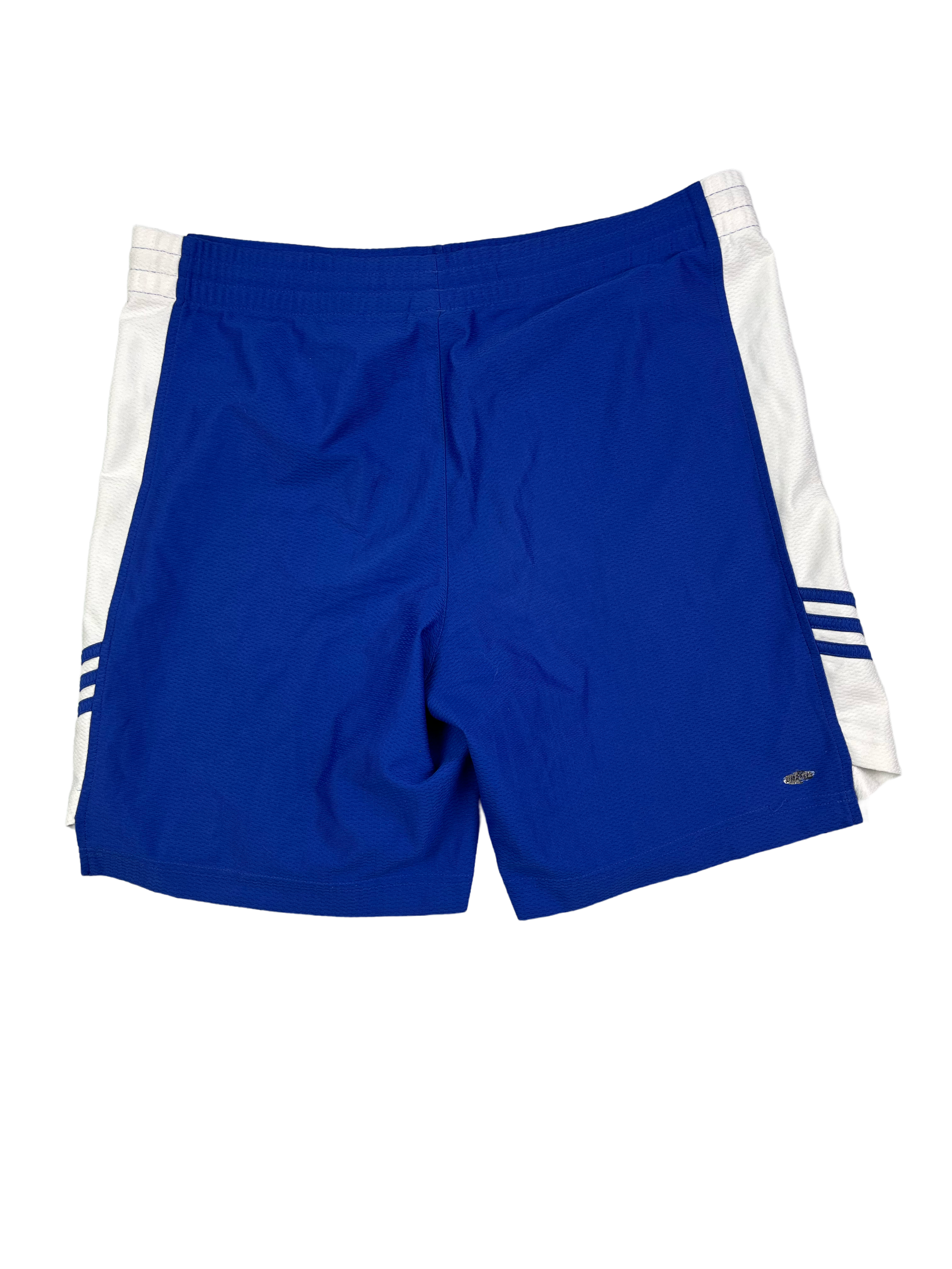 Adidas Vintage Basketball Hose Y2K Blau Weiß S