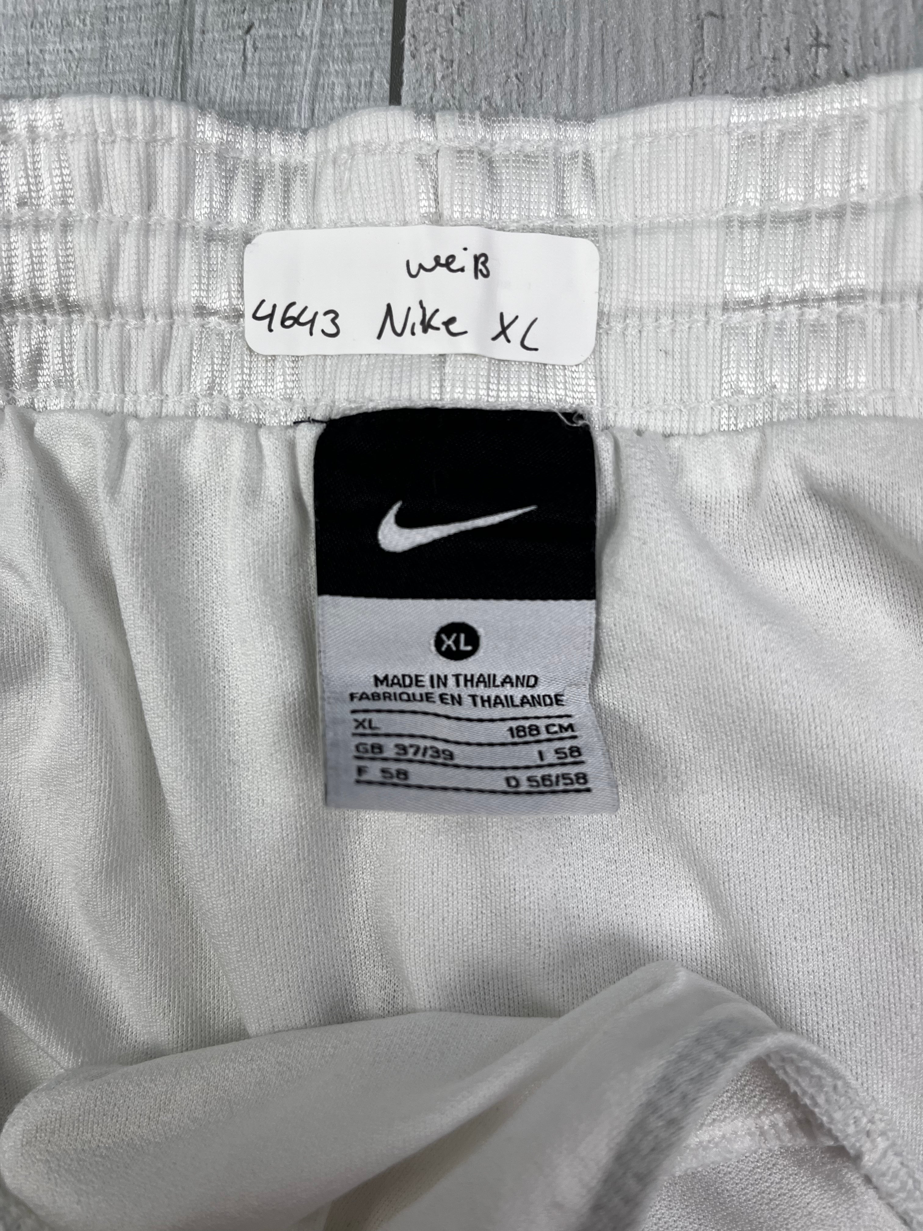 Nike Sporthose Kurz Weiß XL