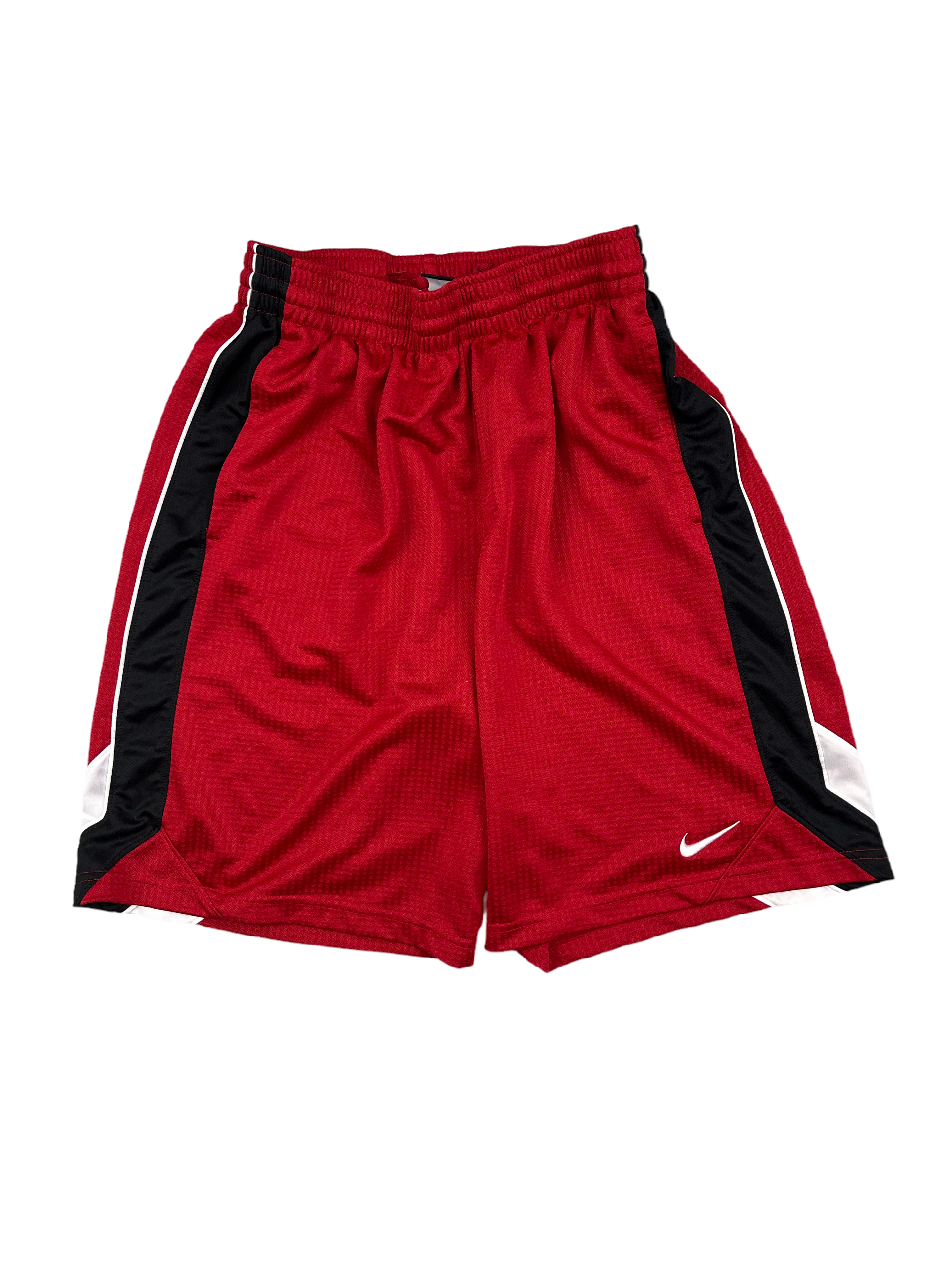 Nike Sporthose Kurz Rot Schwarz M