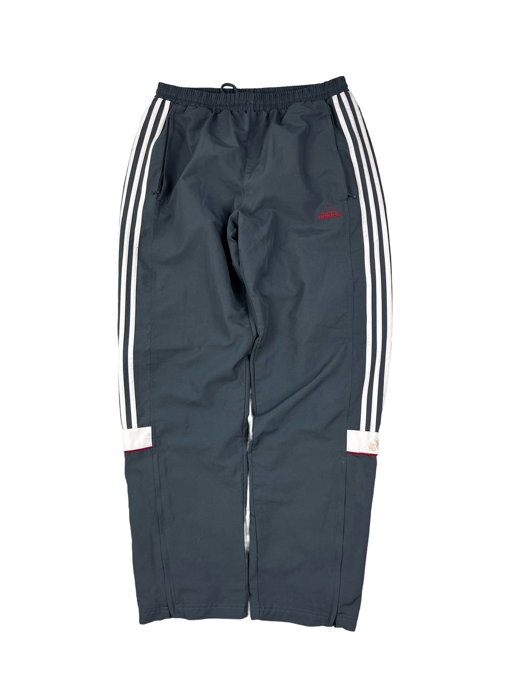 Adidas Vintage Trackpants Y2K Dunkelgrau M
