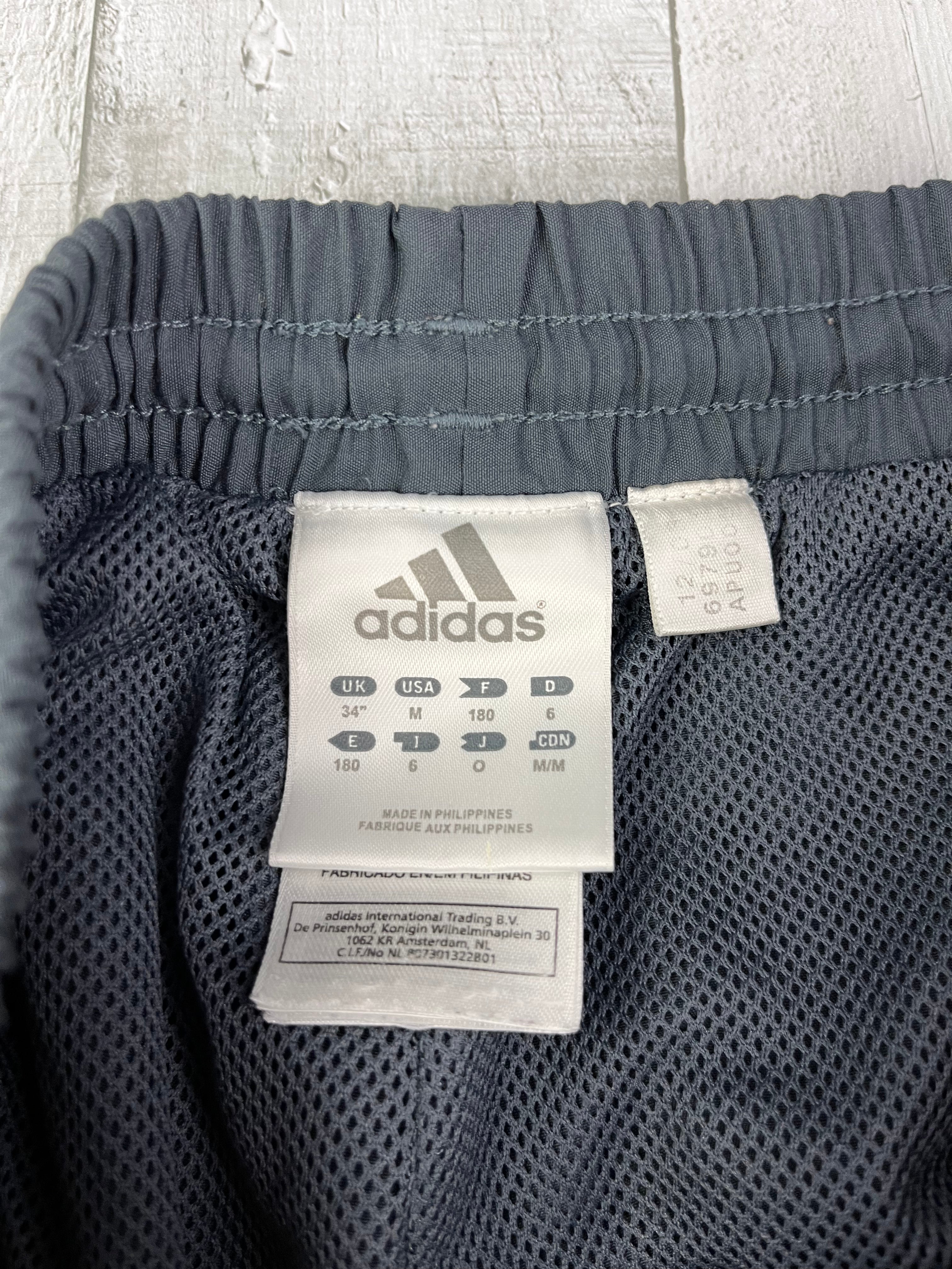 Adidas Vintage Trackpants Y2K Dunkelgrau M