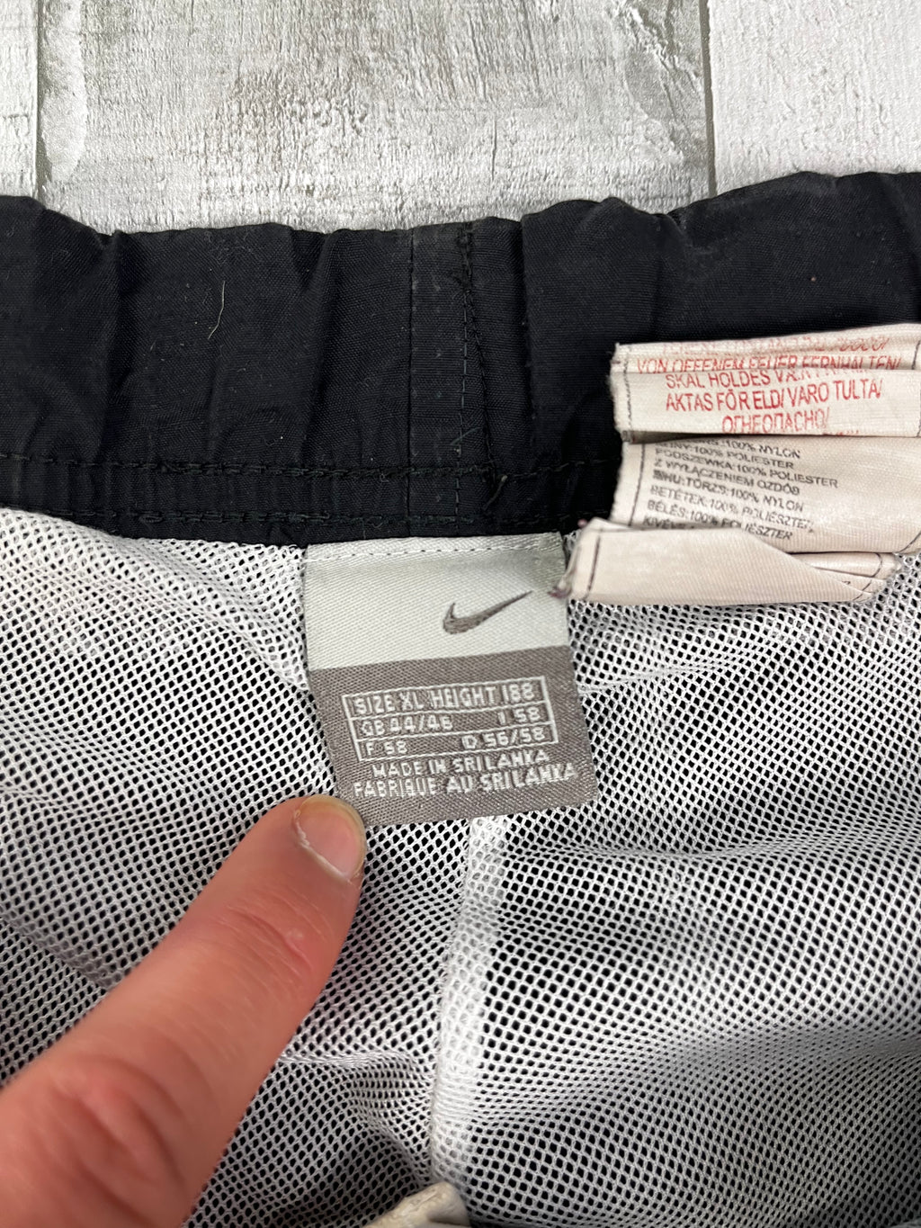 Nike Vintage Trackpants Y2K Dunkelblau XL