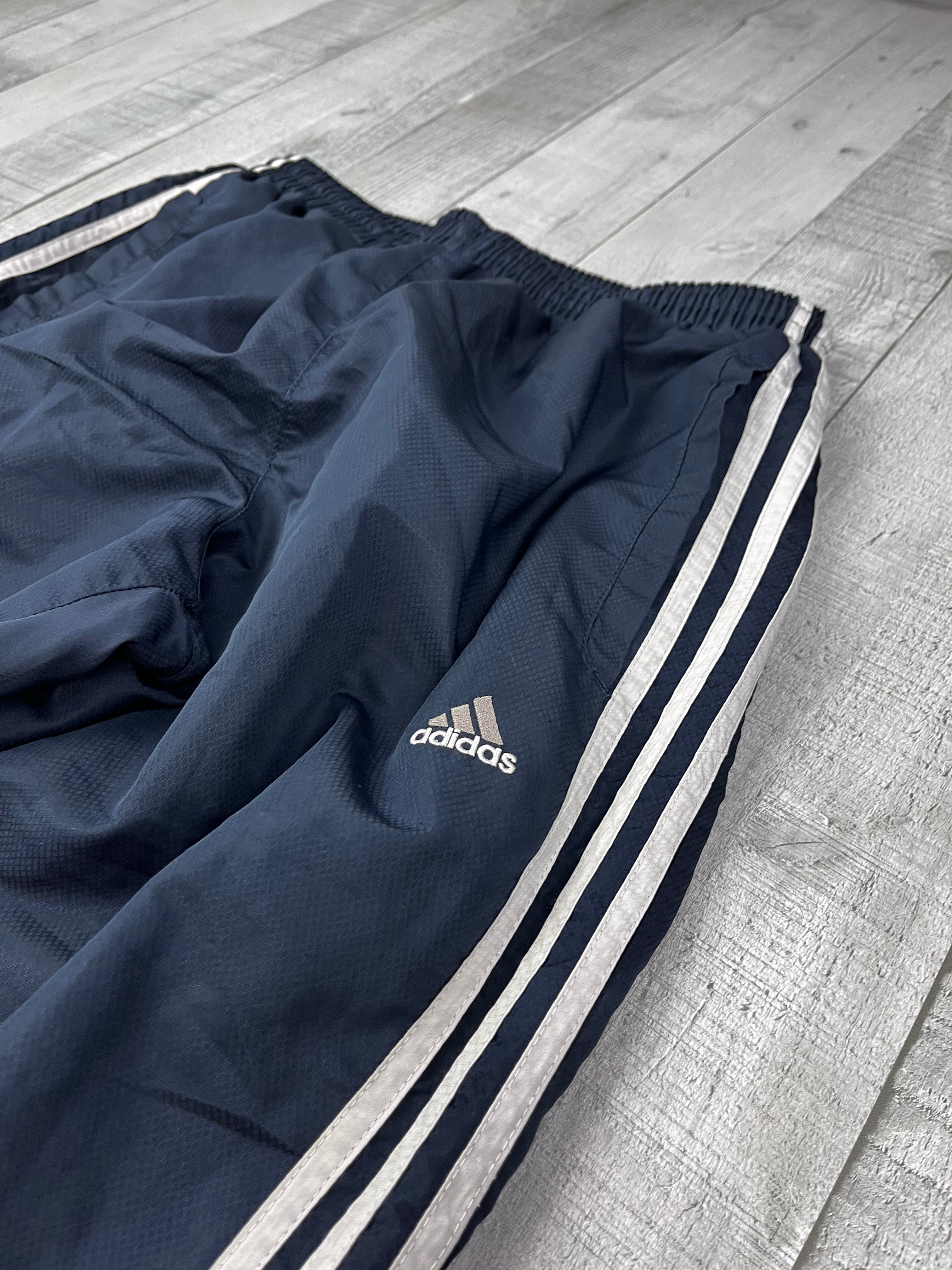Adidas Vintage Trackpants Y2K Dunkelblau S
