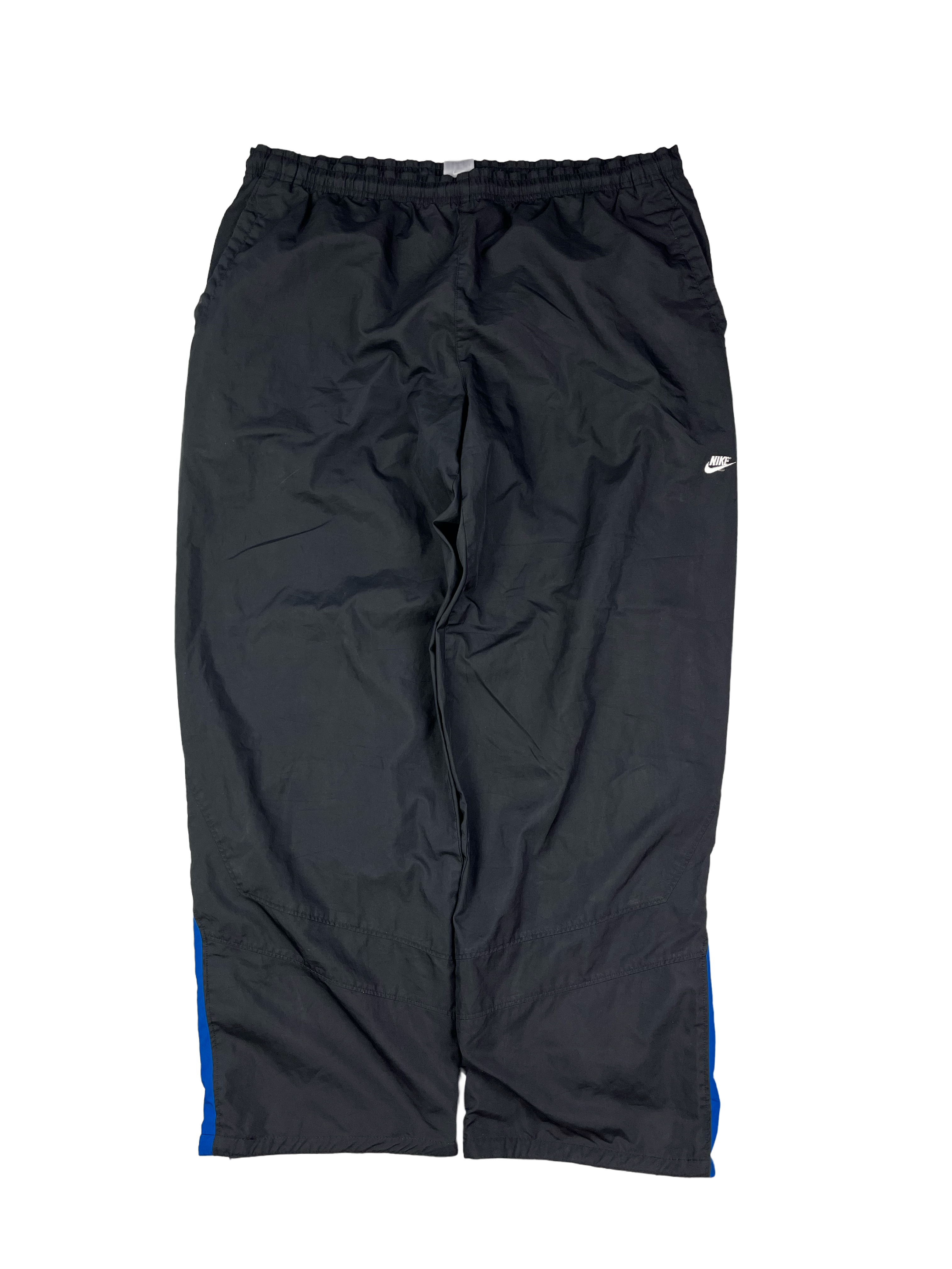Nike Vintage Trackpants Y2K Schwarz Blau XL