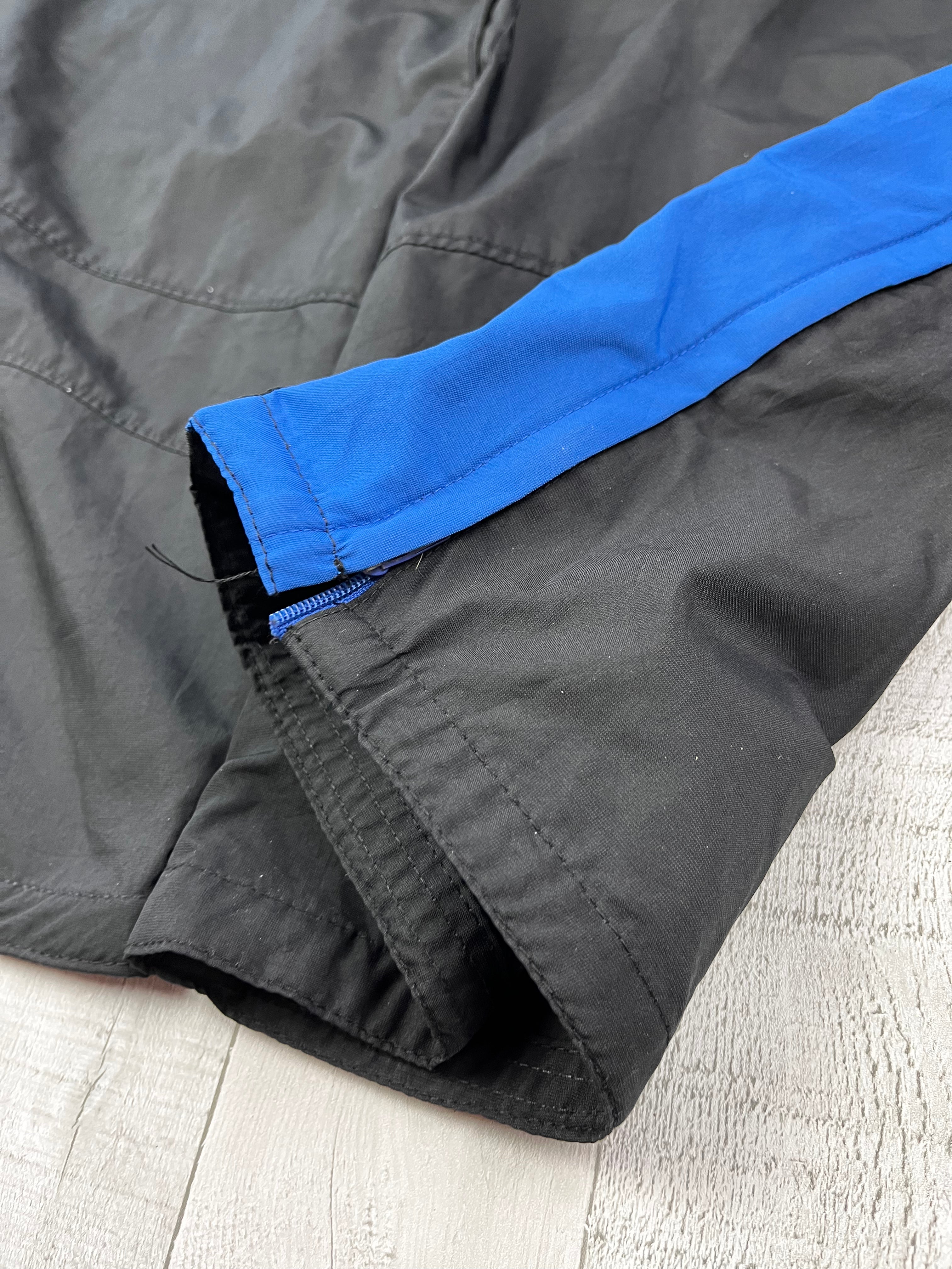 Nike Vintage Trackpants Y2K Schwarz Blau XL