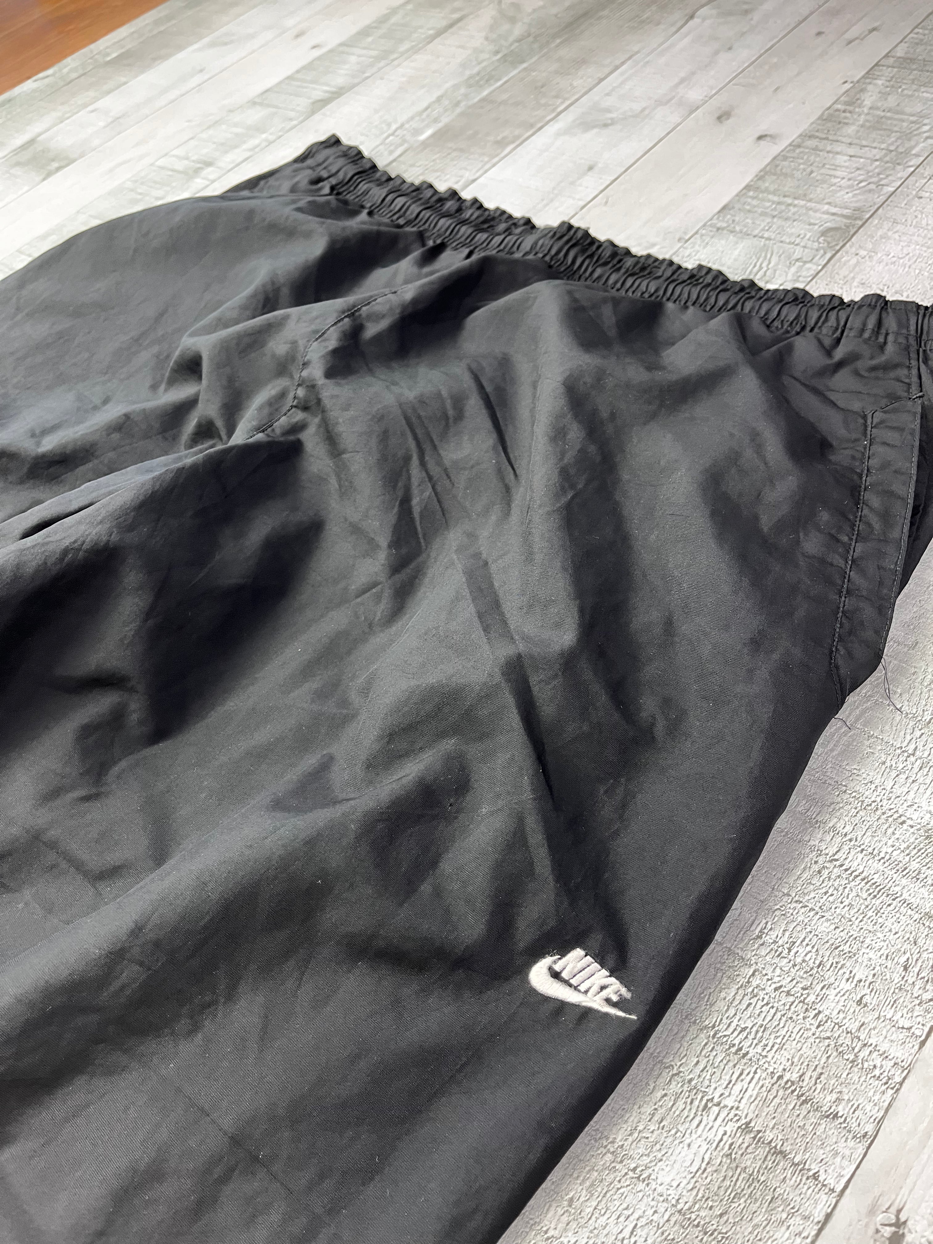 Nike Vintage Trackpants Y2K Schwarz Blau XL