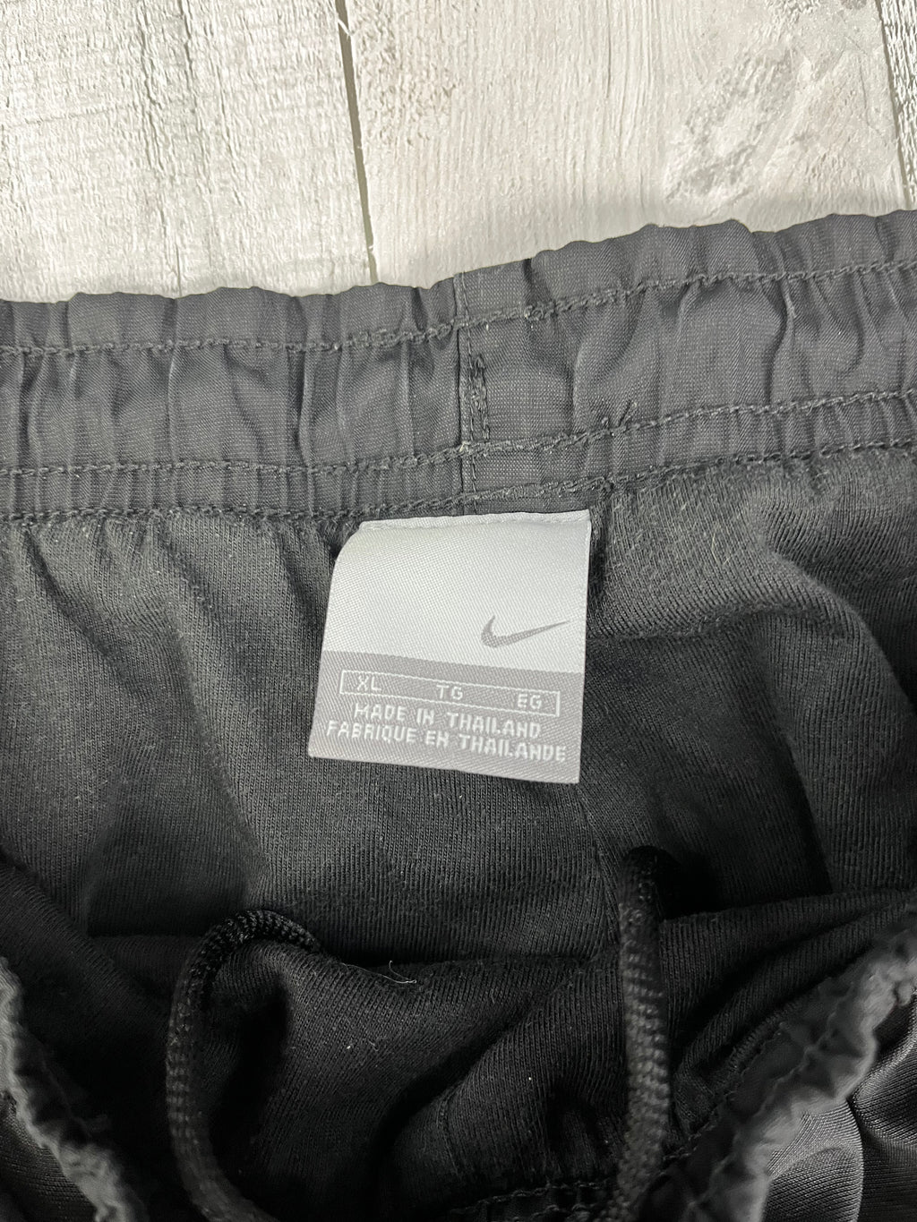 Nike Vintage Trackpants Y2K Schwarz Blau XL