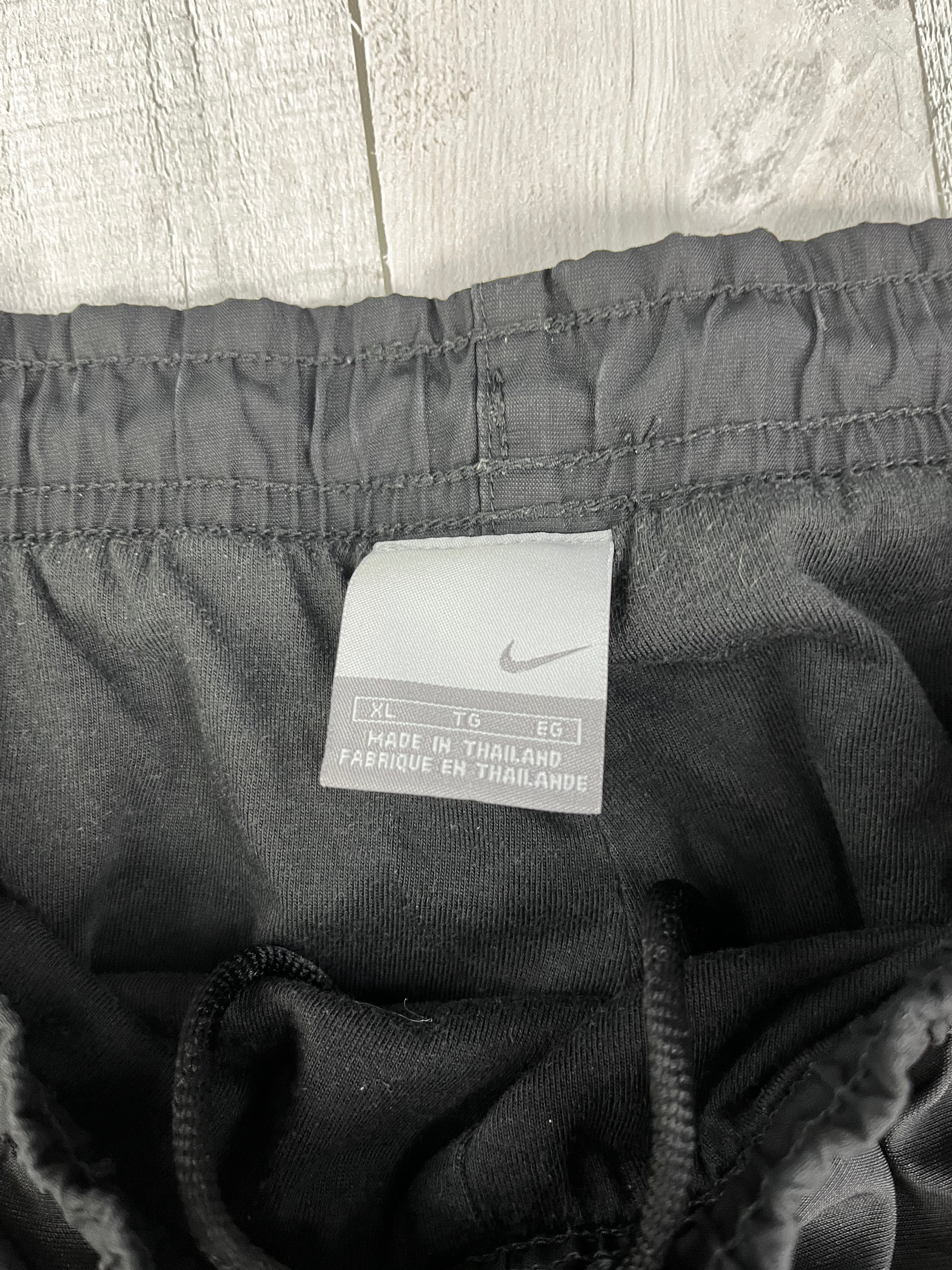 Nike Vintage Trackpants Y2K Schwarz Blau XL