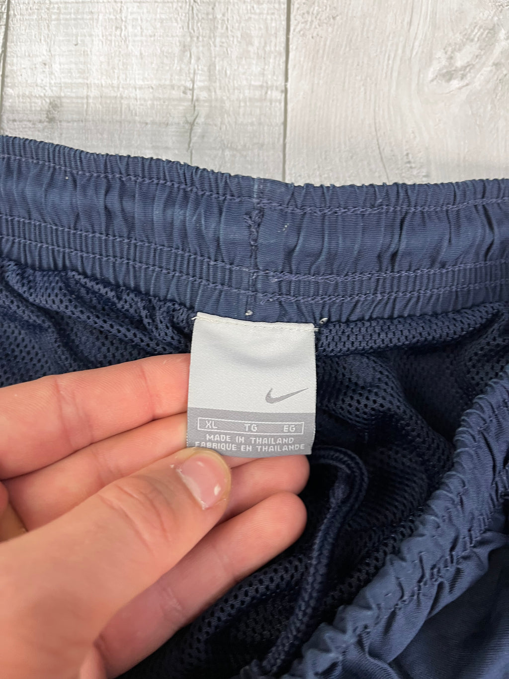 Nike Vintage Trackpants Y2K Dunkelblau Blau XL