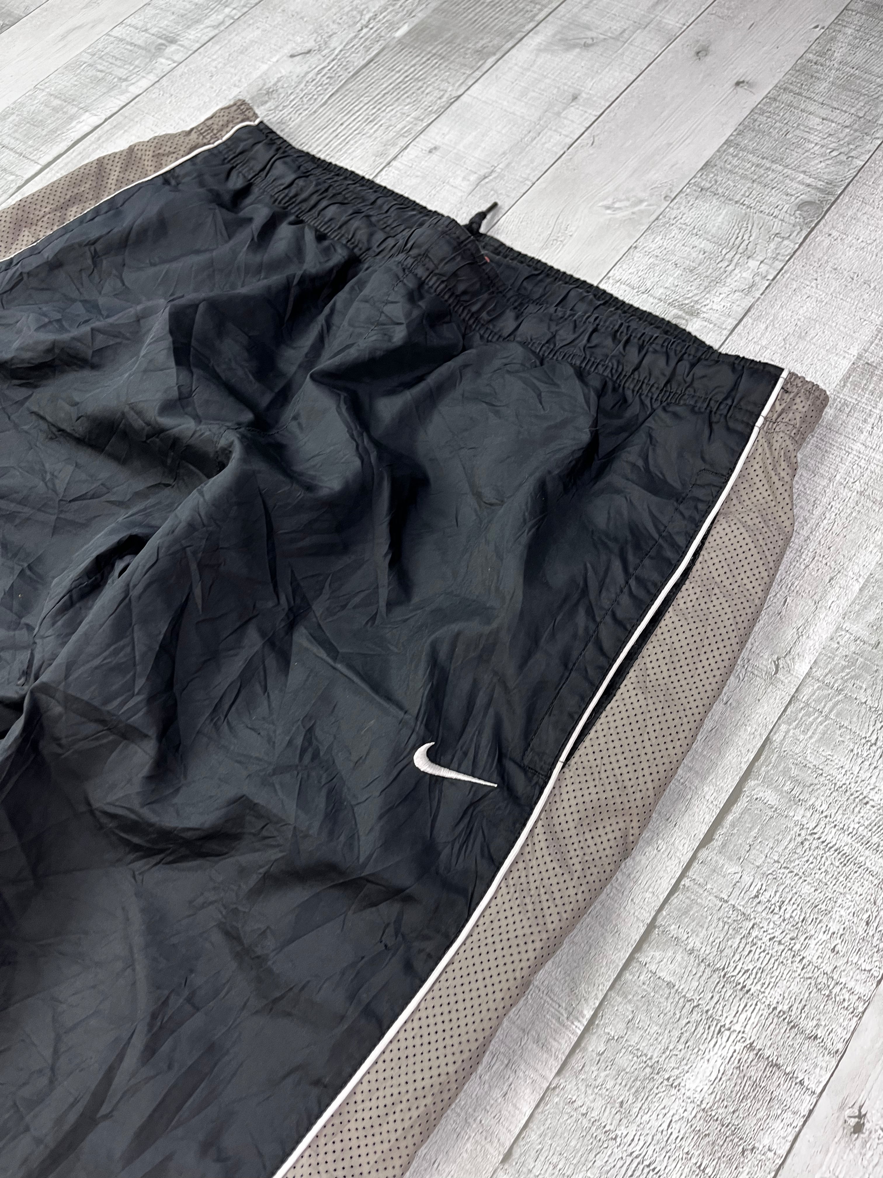 Nike Trackpants Schwarz Grau M