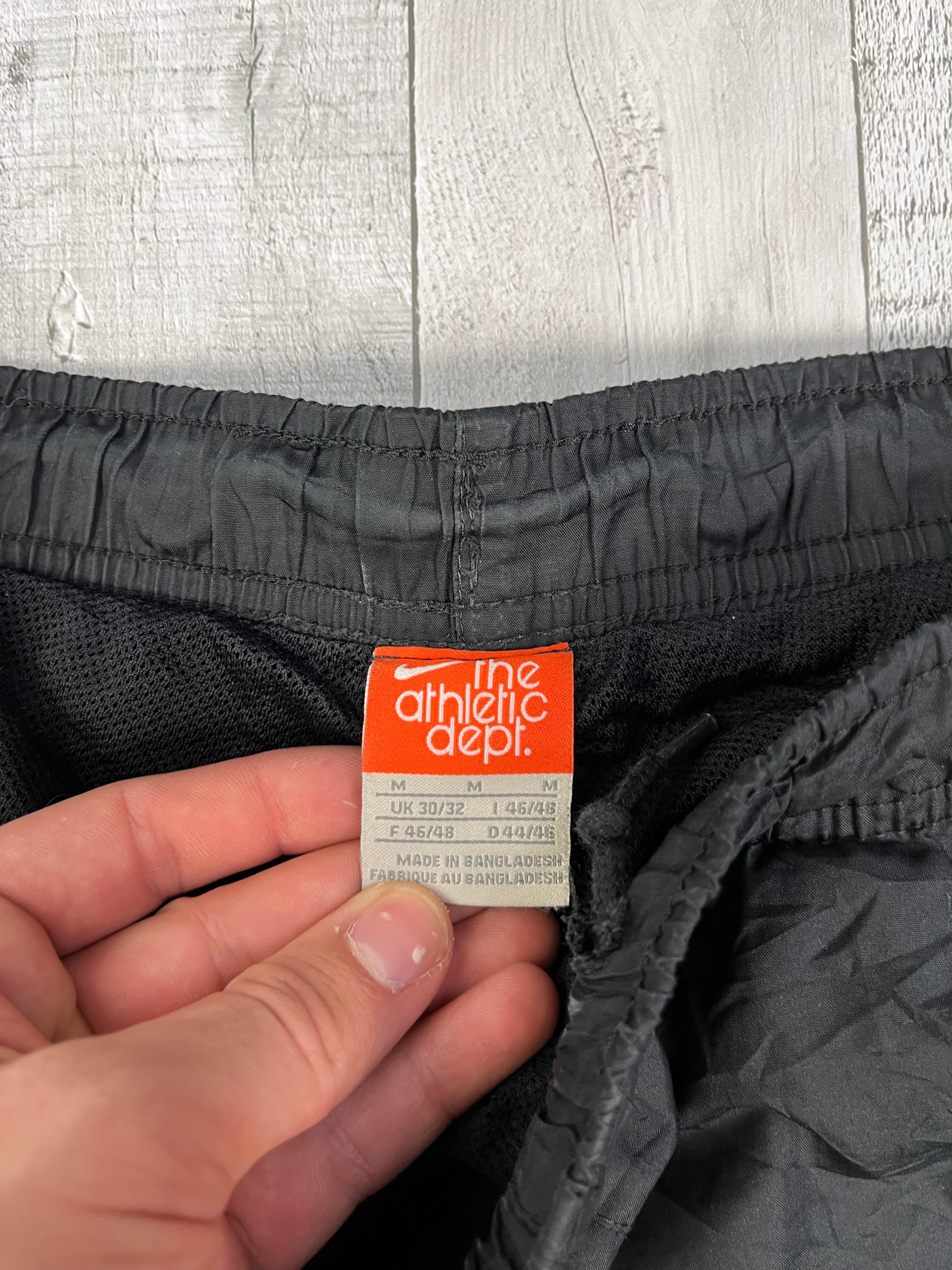 Nike Trackpants Schwarz Grau M