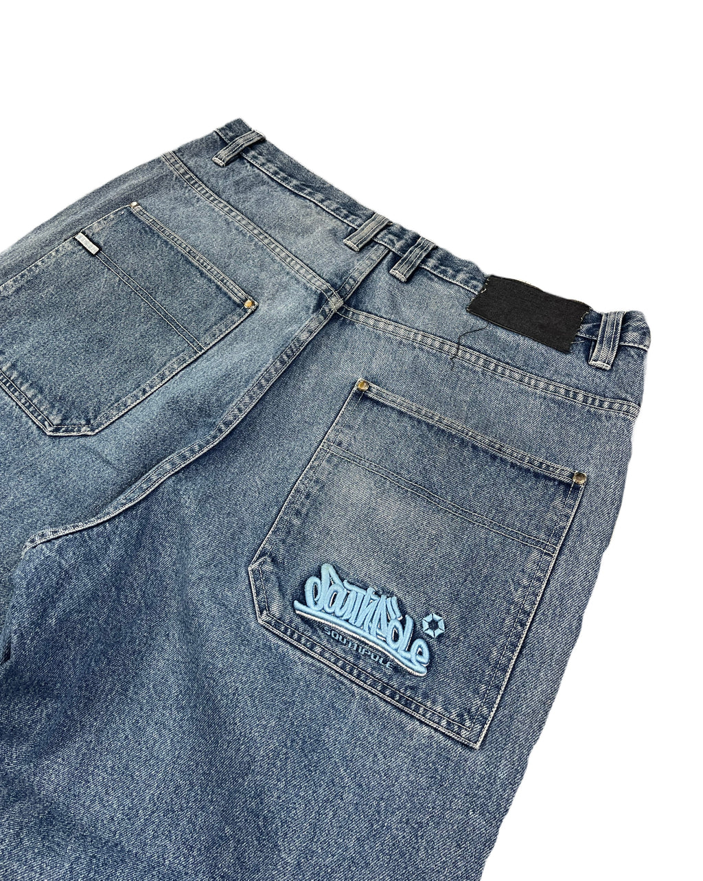 Southpole Vintage Baggy Jeans 90s Blau XL