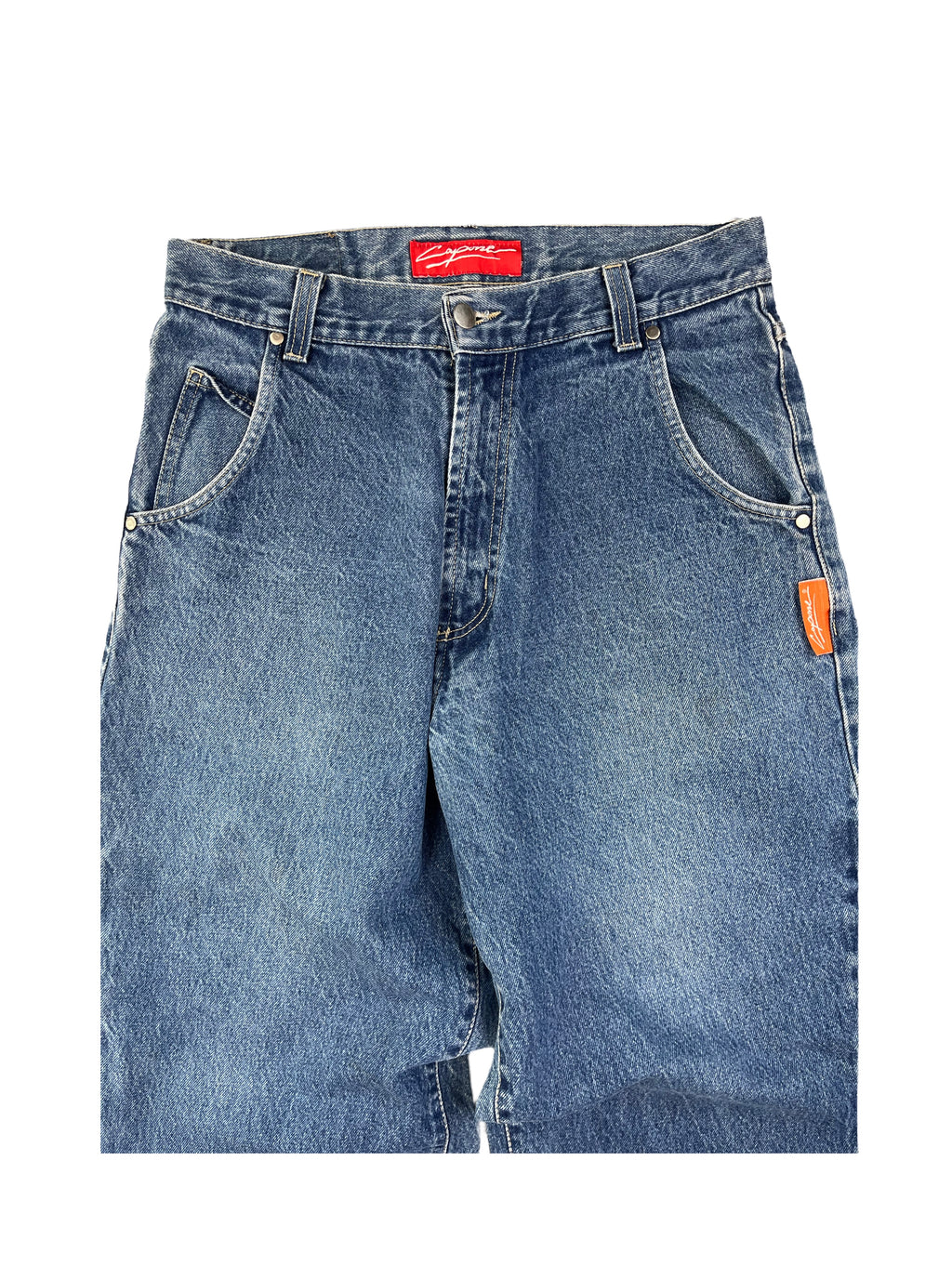 Capone Vintage Baggy Jeans 90s Blau M