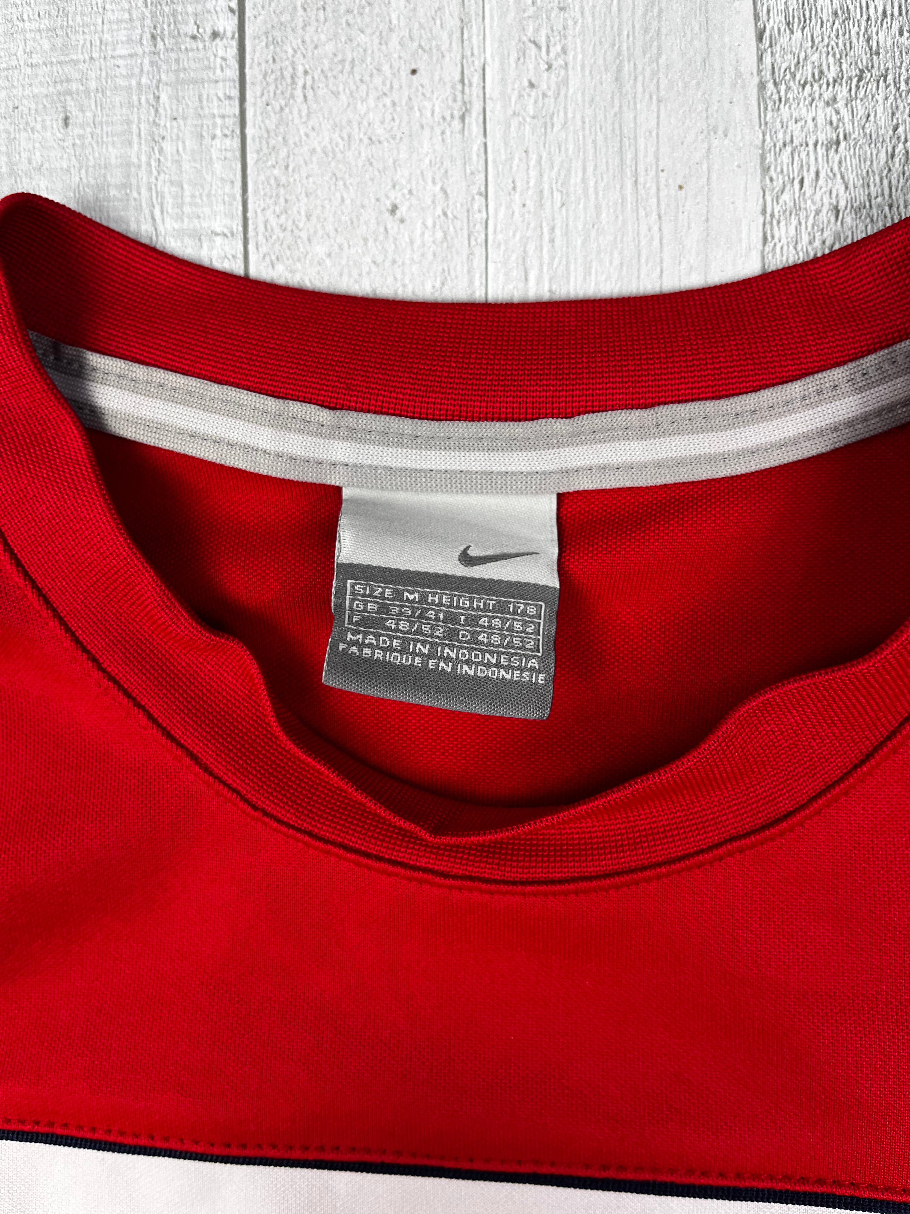 Nike Vintage Tshirt Sport Y2K Rot M