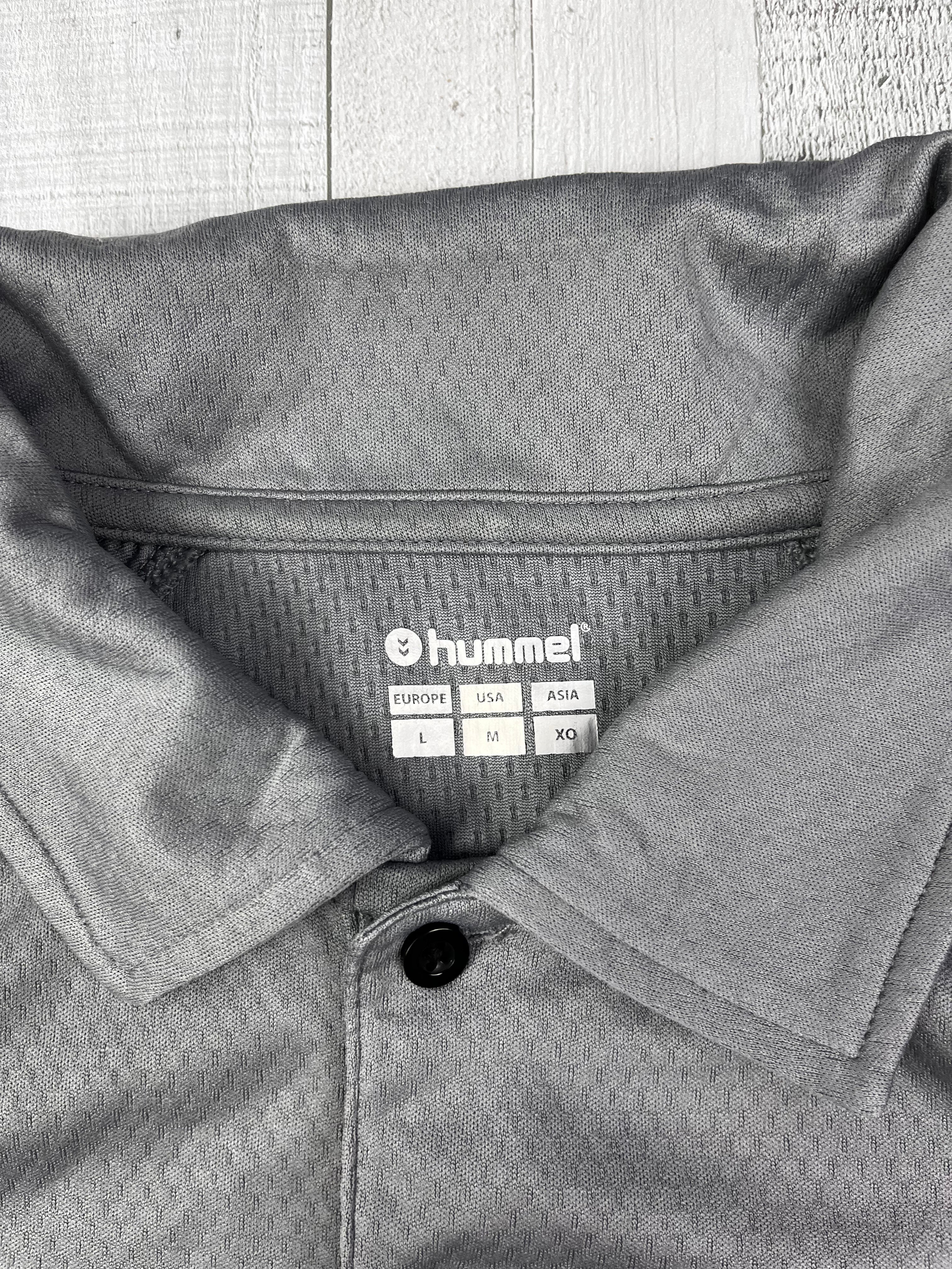 Hummel Poloshirt Sport Grau Schwarz L Bild fehlt