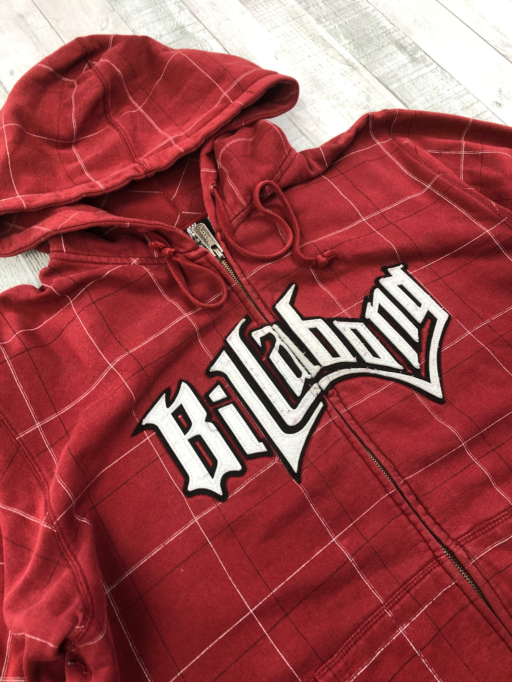 Billabong Vintage Zipper Y2K Rot XL