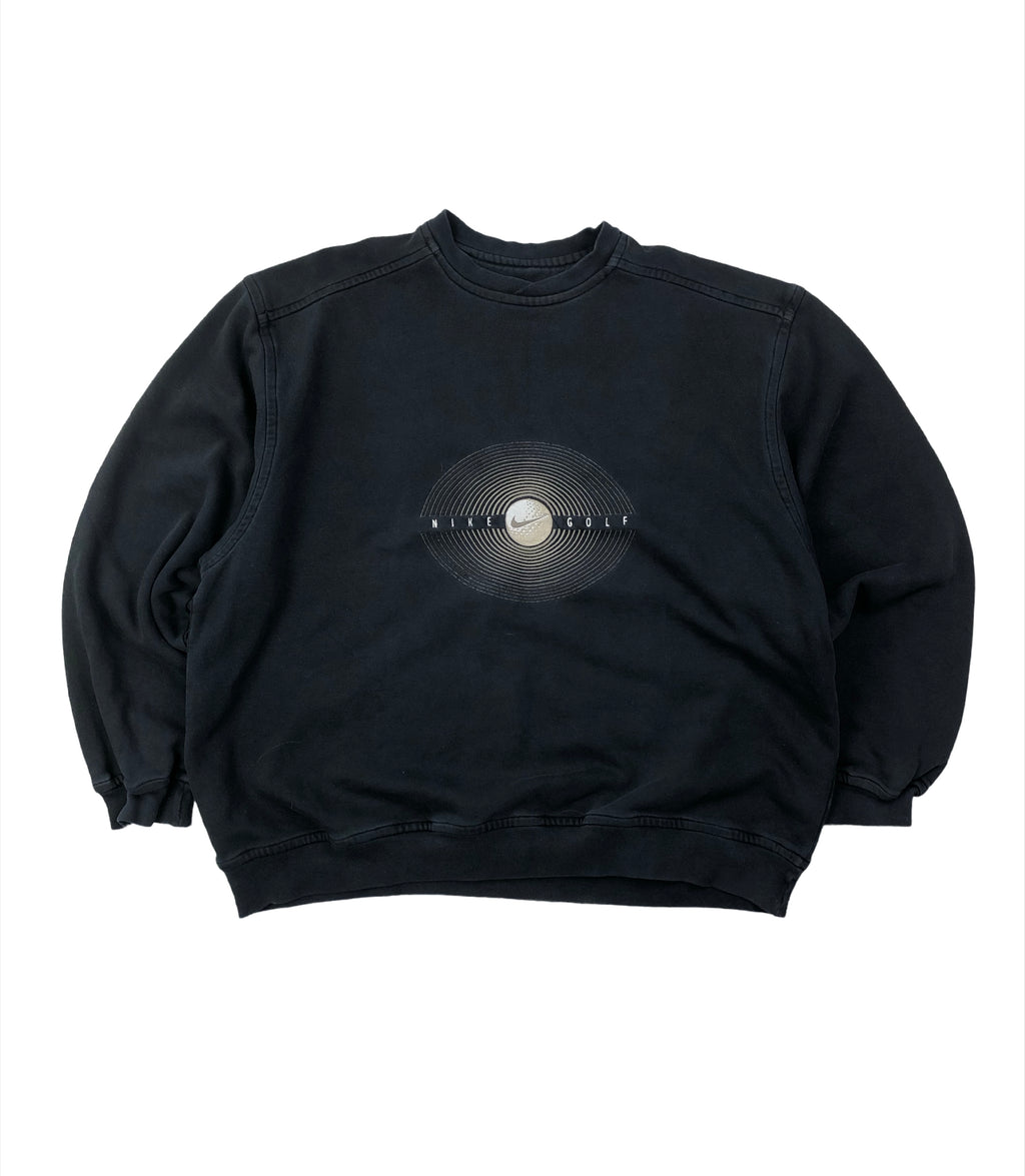 Nike Golf Vintage Sweater 90s Schwarz XL