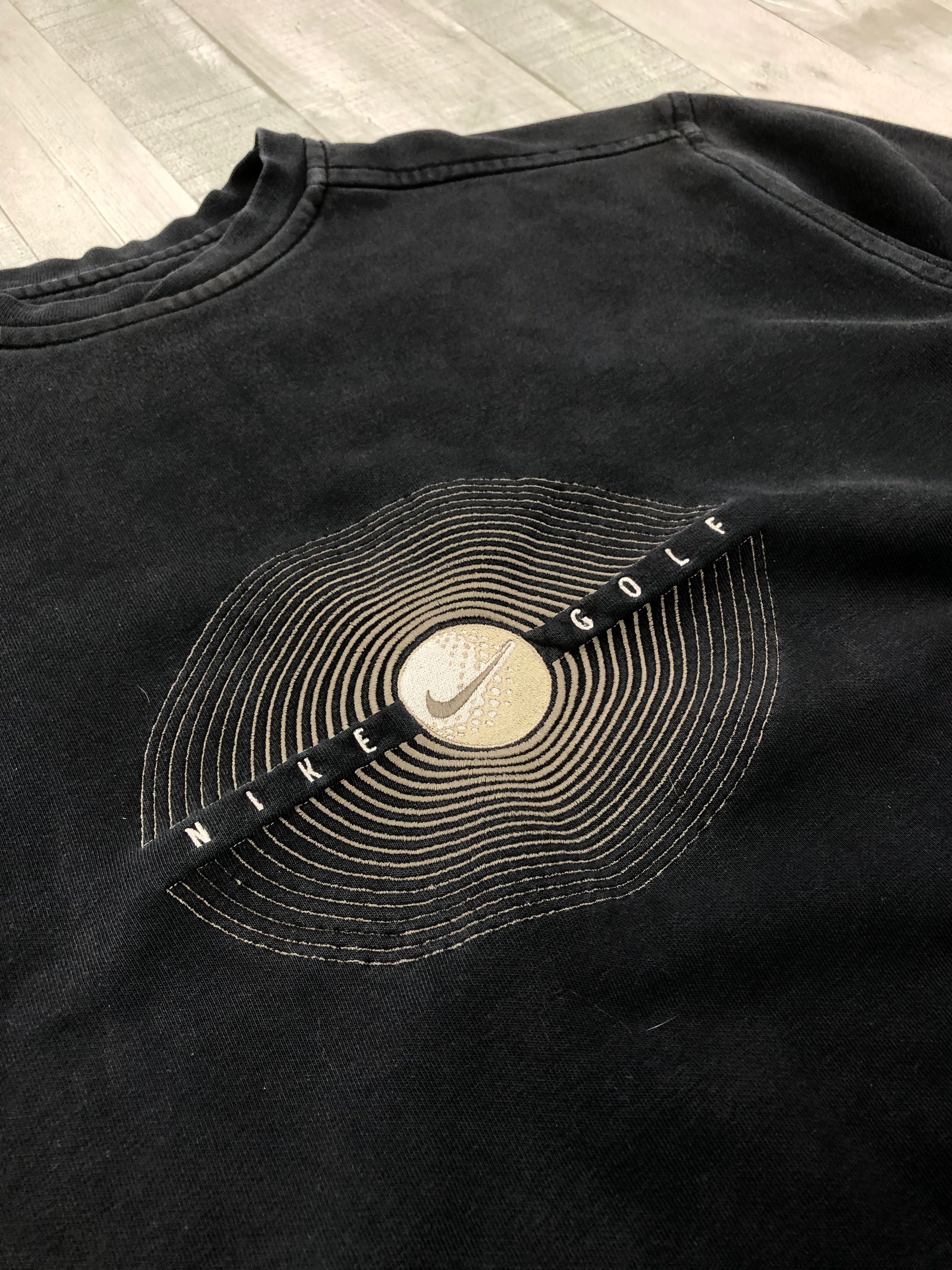 Nike Golf Vintage Sweater 90s Schwarz XL