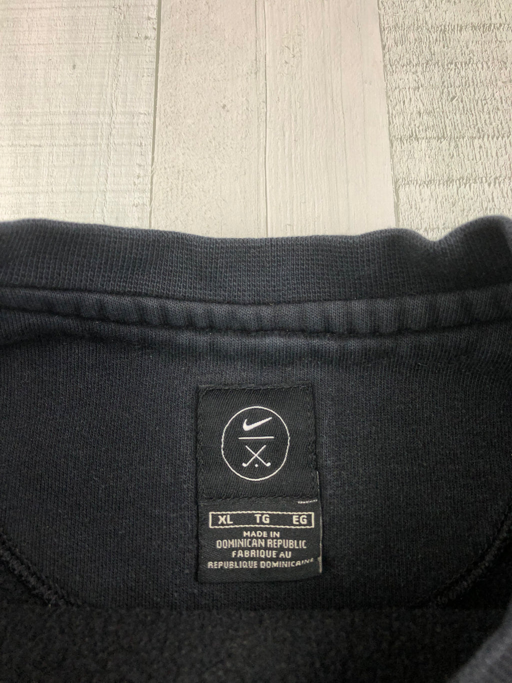 Nike Golf Vintage Sweater 90s Schwarz XL