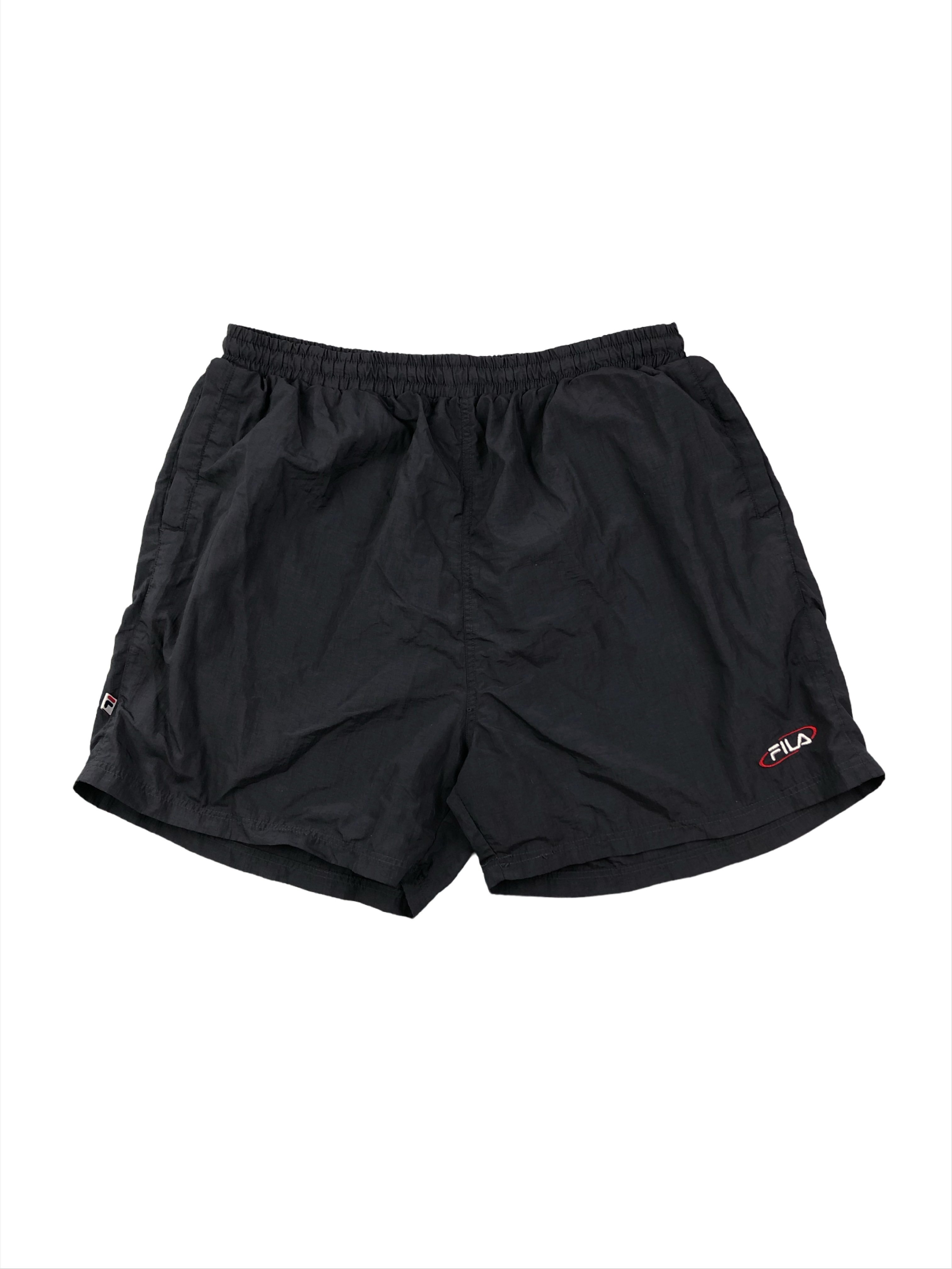 FILA Vintage Badehose 90s Dunkelgrau 2XL