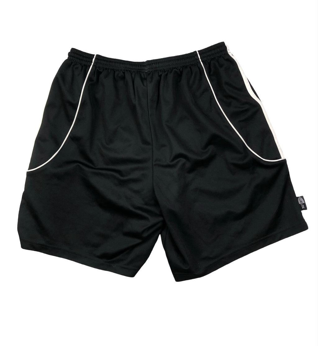 Adidas Vintage Sporthose Y2K Schwarz Weiß L