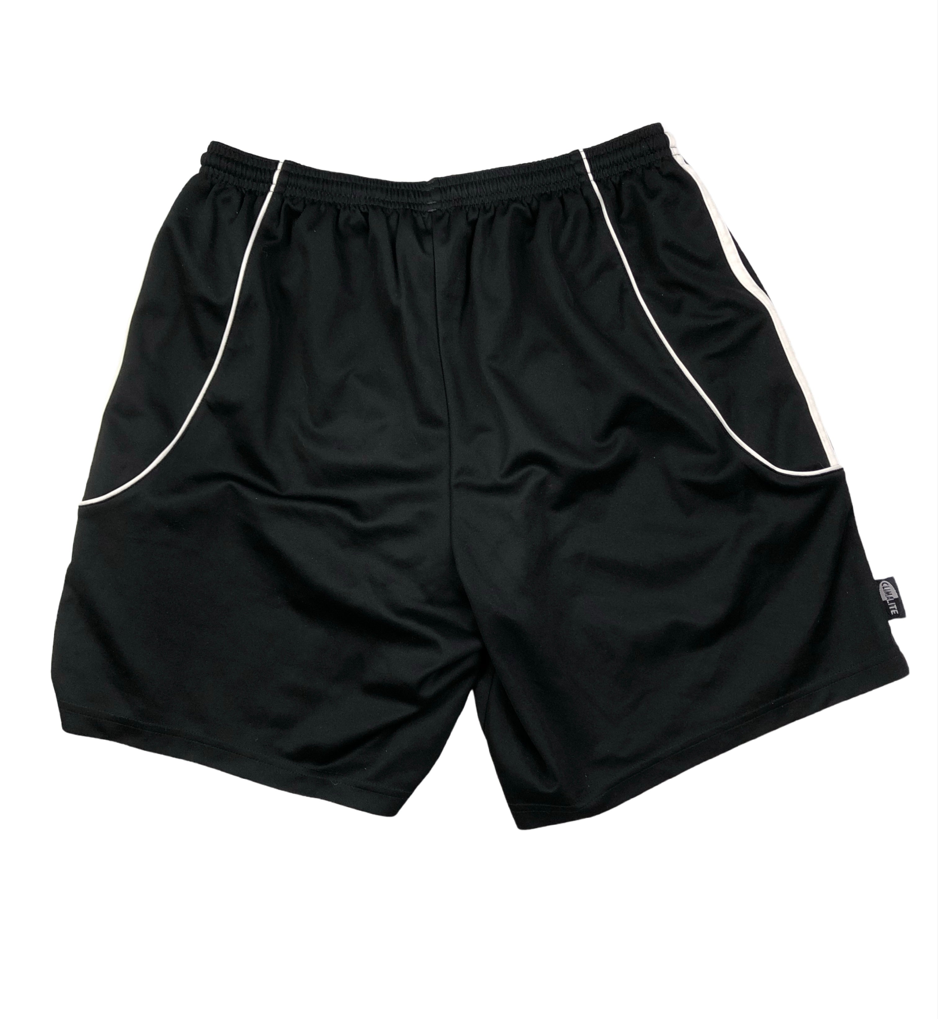 Adidas Vintage Sporthose Y2K Schwarz Weiß L