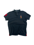 Ralph Lauren Vintage Poloshirt 3 Schwarz 00s XL