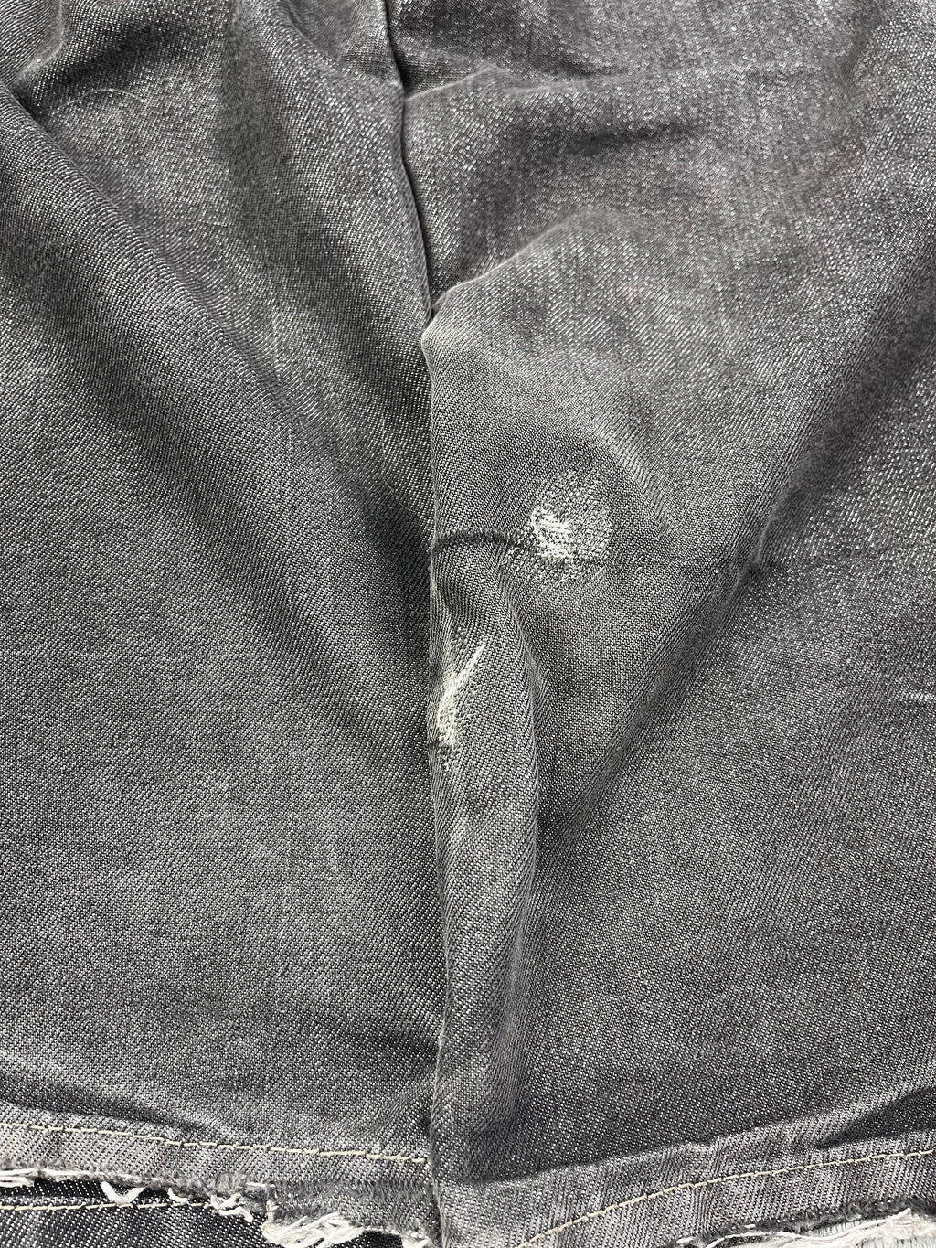 Pure Playaz Vintage Baggy Jeans 90s Schwarz Glanz S