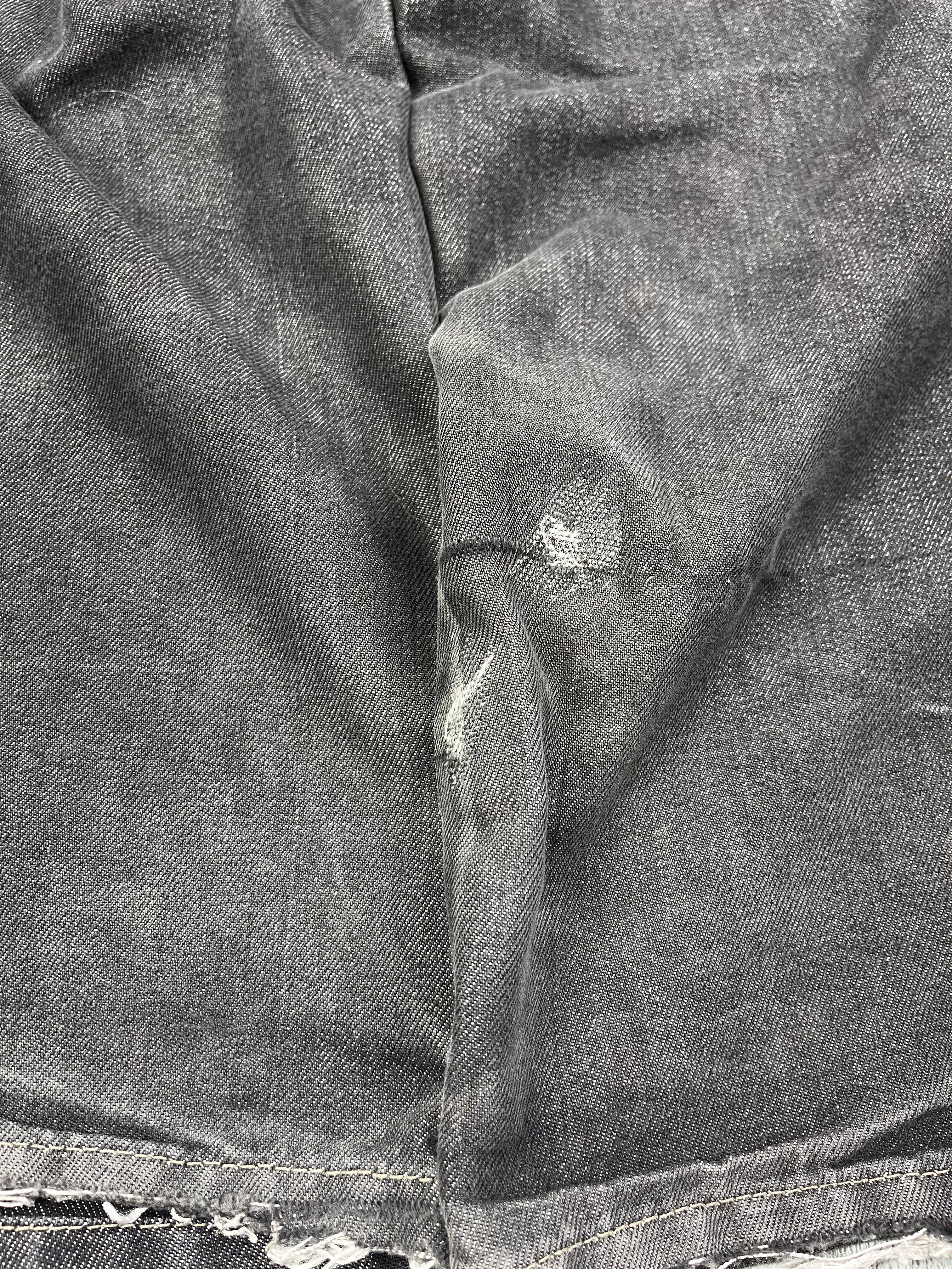 Pure Playaz Vintage Baggy Jeans 90s Schwarz Glanz S