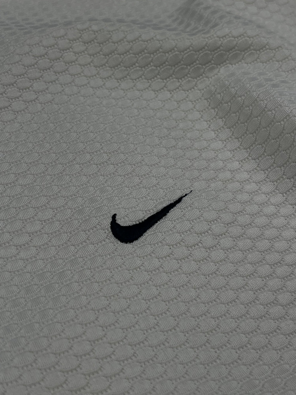 Nike Vintage Poloshirt Sport Y2K Weiß M