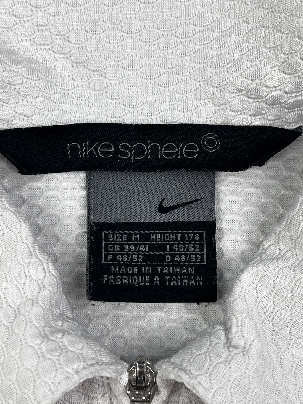 Nike Vintage Poloshirt Sport Y2K Weiß M