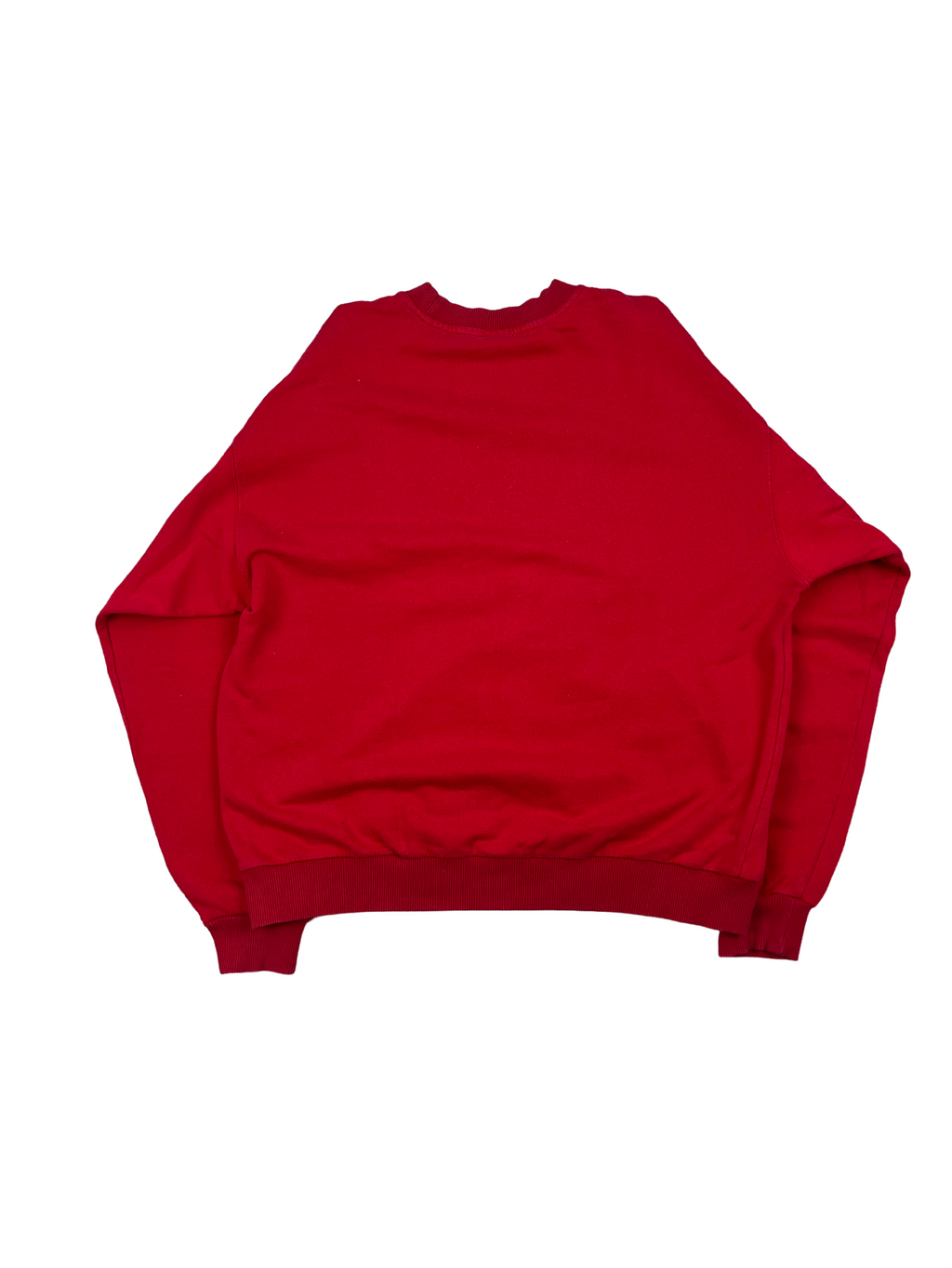 Nike Vintage Sweater Spellout 00s Rot L