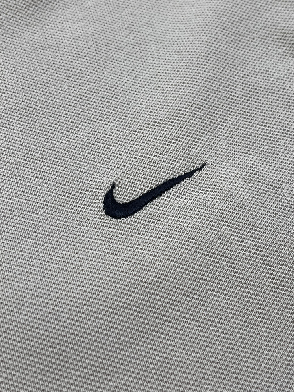 Nike Vintage Poloshirt Y2K Beige S