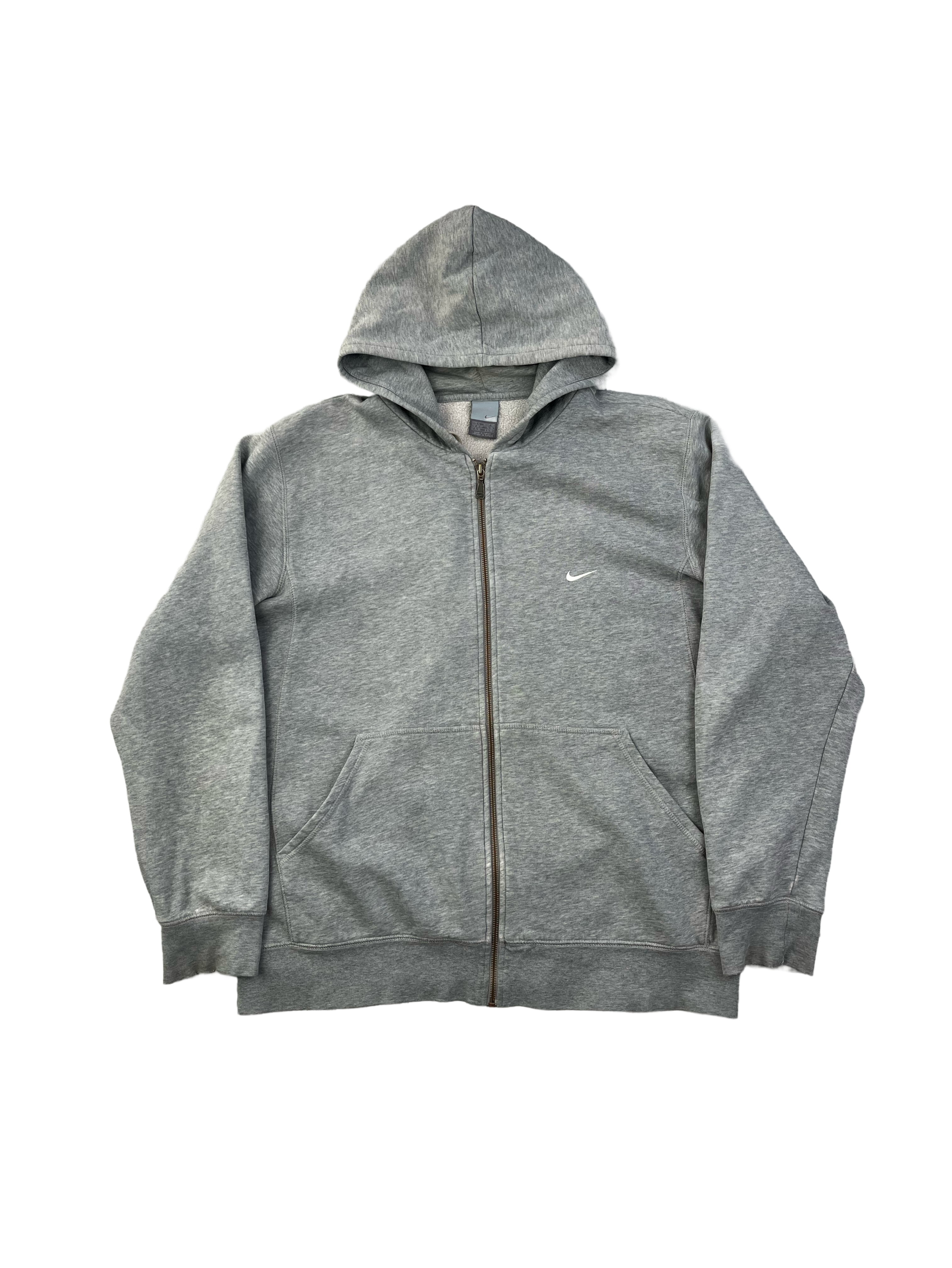 Nike Vintage Zipper Y2K Grau XL