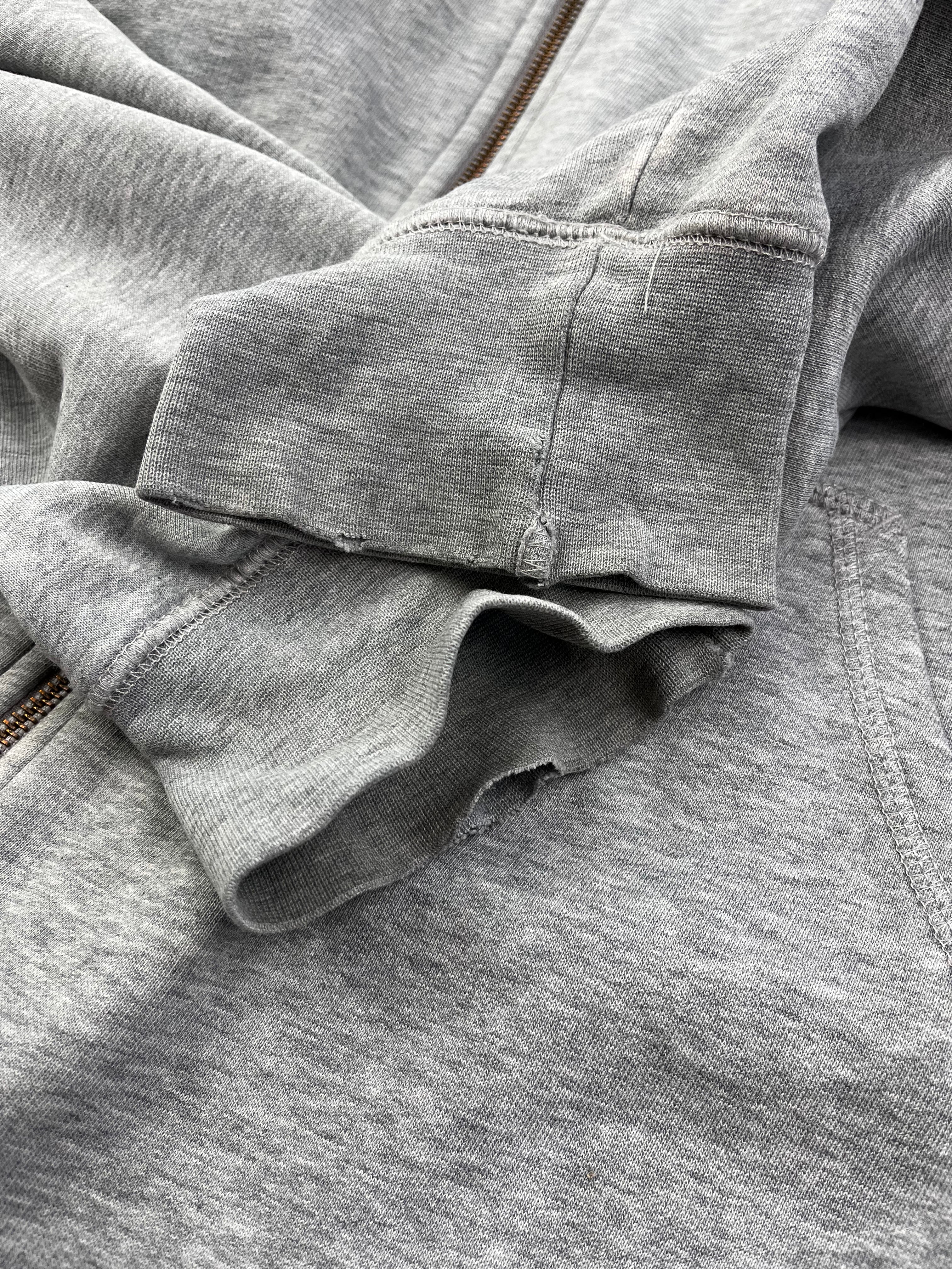 Nike Vintage Zipper Y2K Grau XL