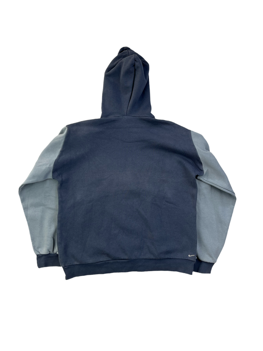 Nike Vintage Hoodie Just Do It Y2K Blau Dunkelblau L