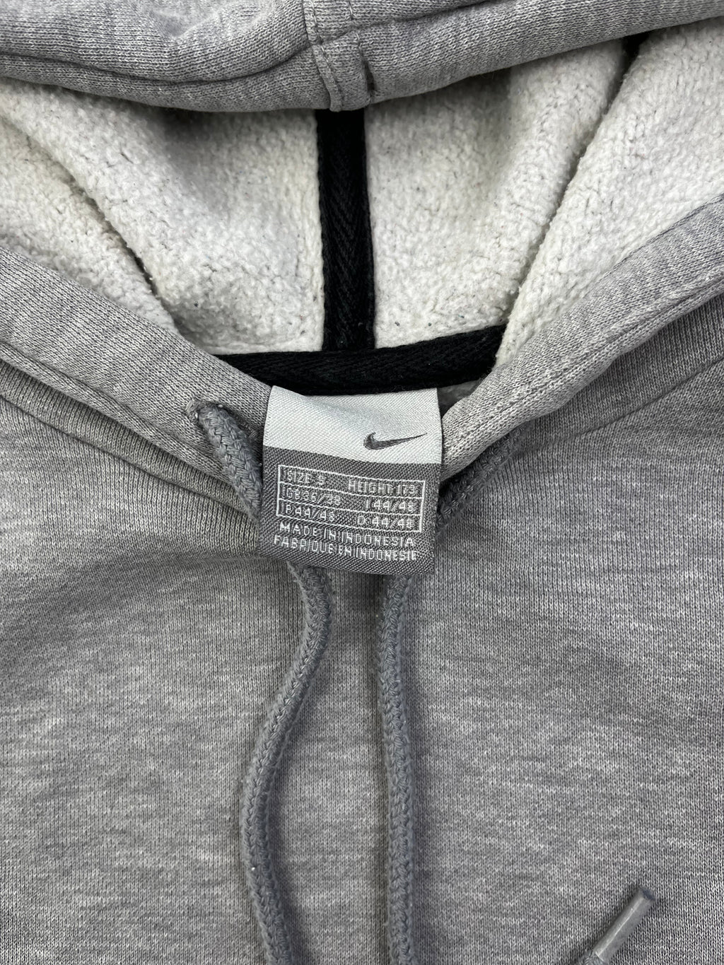 Nike Vintage Hoodie Y2K Grau S
