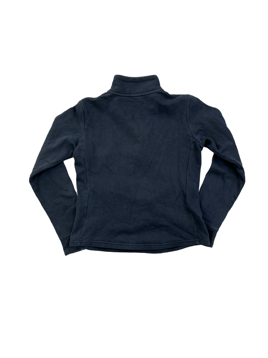 Nike Vintage Damen Pullover Zip Y2K Dunkelblau L