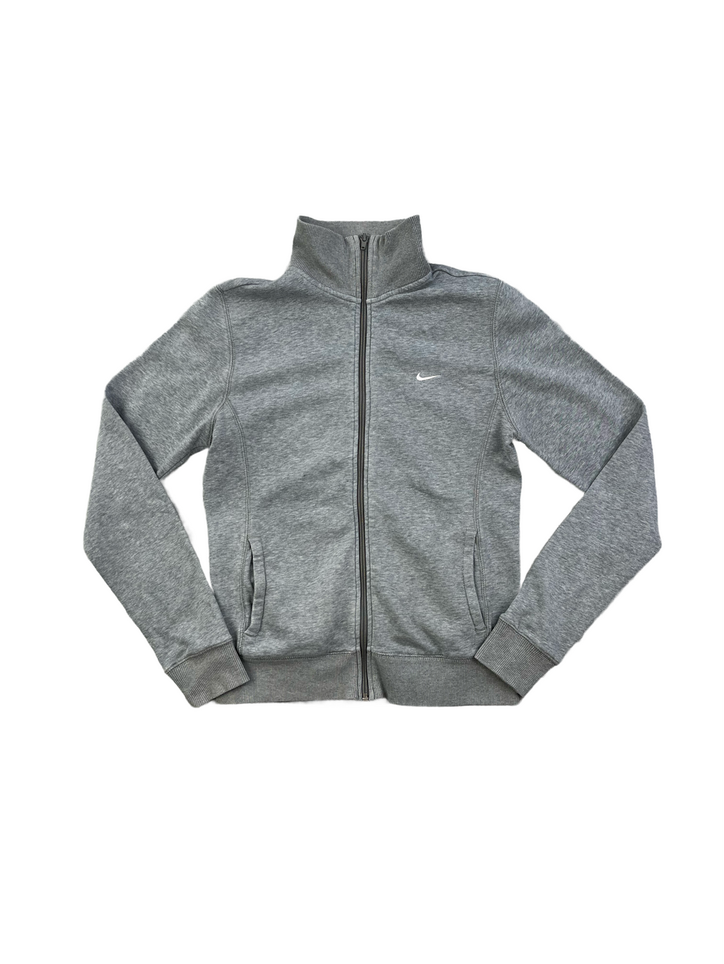 Nike Damen Jacke Zipper Grau M