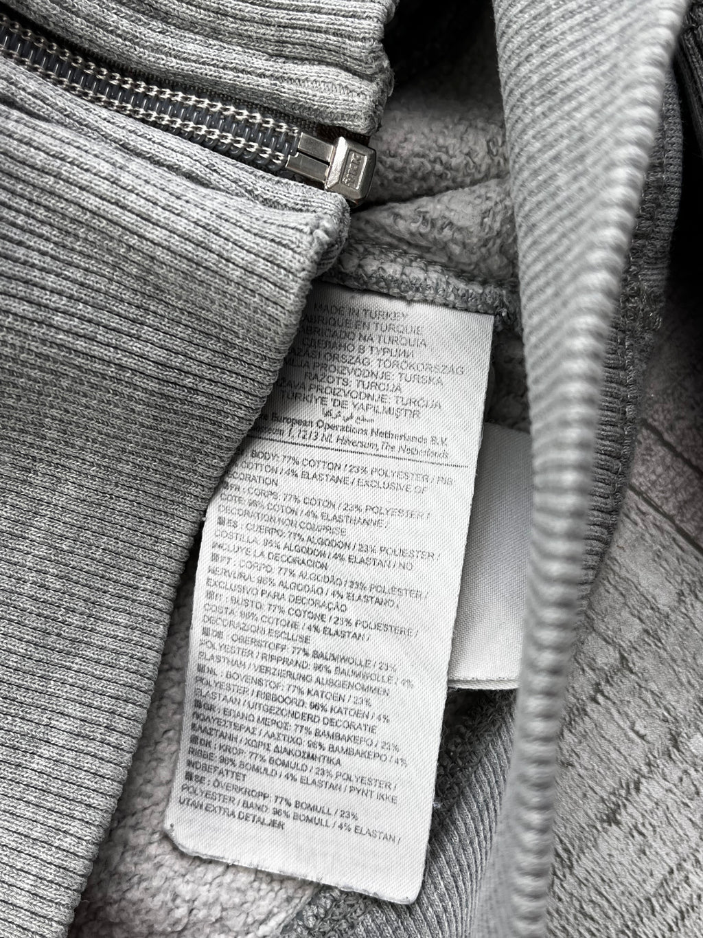 Nike Damen Jacke Zipper Grau M